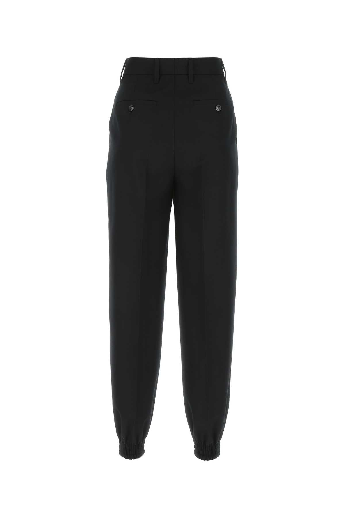 PRADA Elegant Wool Joggers for Women
