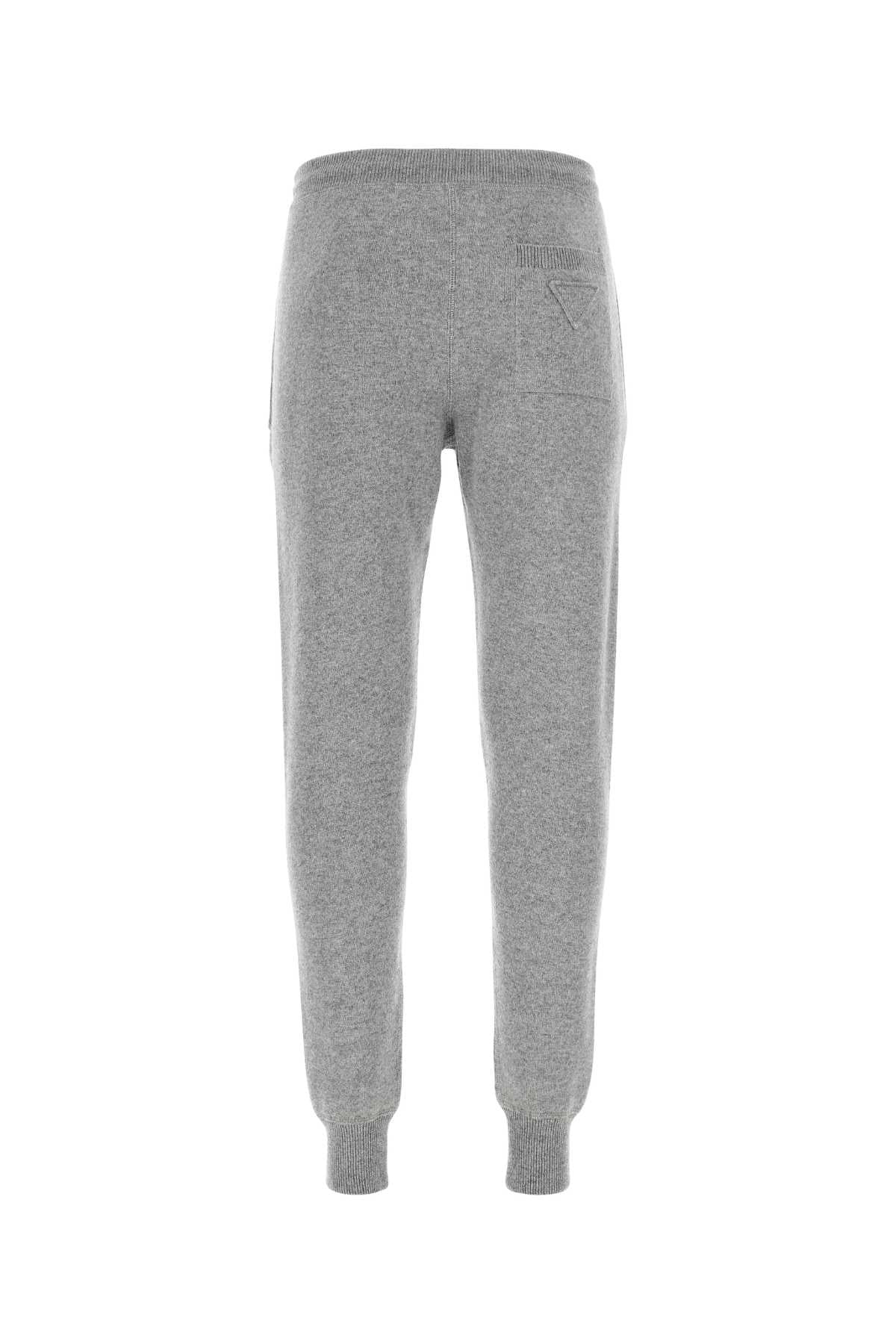 PRADA Cashmere Blend Stretch Joggers for Men