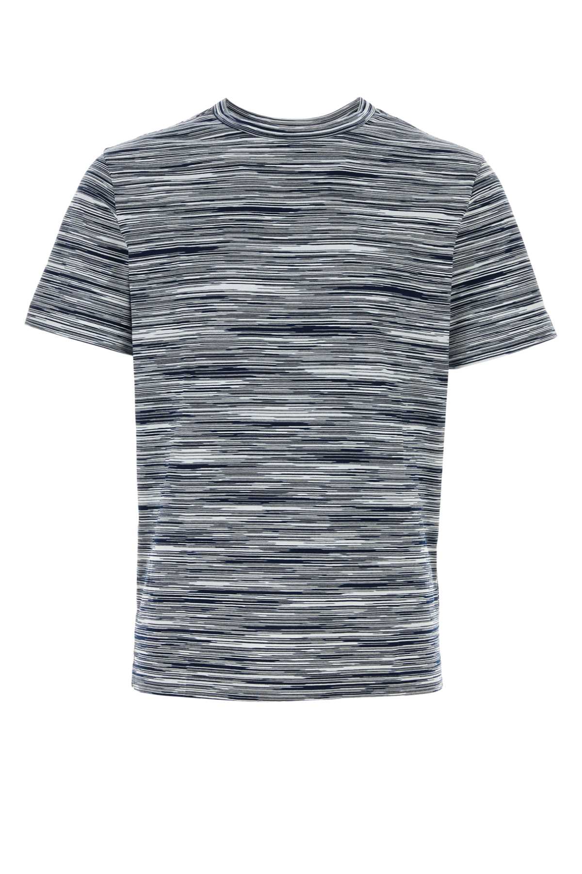 MISSONI Embroidered Cotton T-Shirt for Men - SS25 Collection