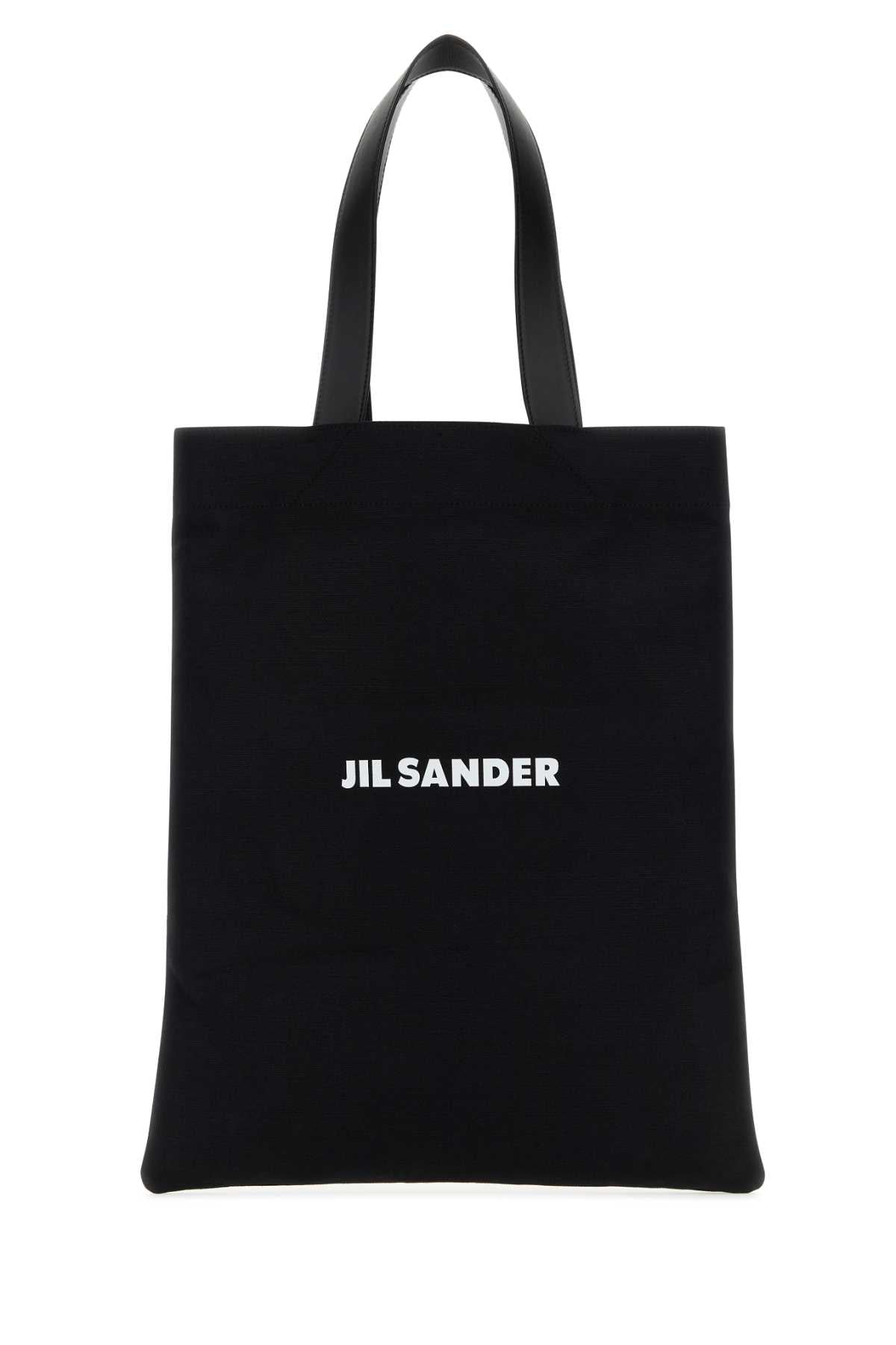 JIL SANDER Medium Canvas Book Shopping Handbag - 37 cm x 46.5 cm