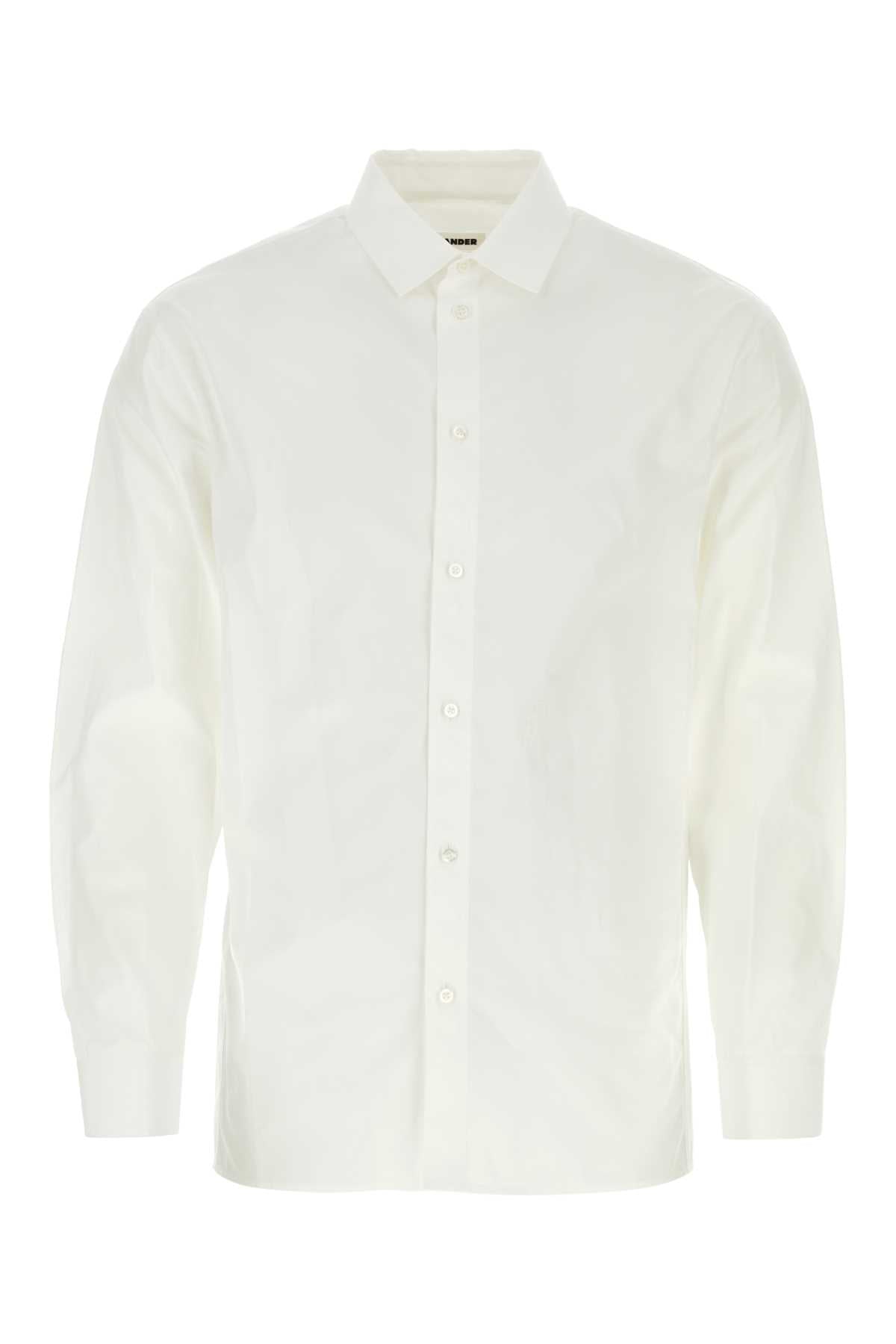 JIL SANDER Classic Poplin Shirt for Men
