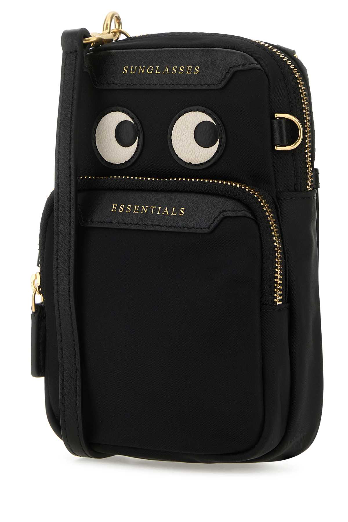 ANYA HINDMARCH Mini Nylon Eyes Essentials Crossbody Handbag