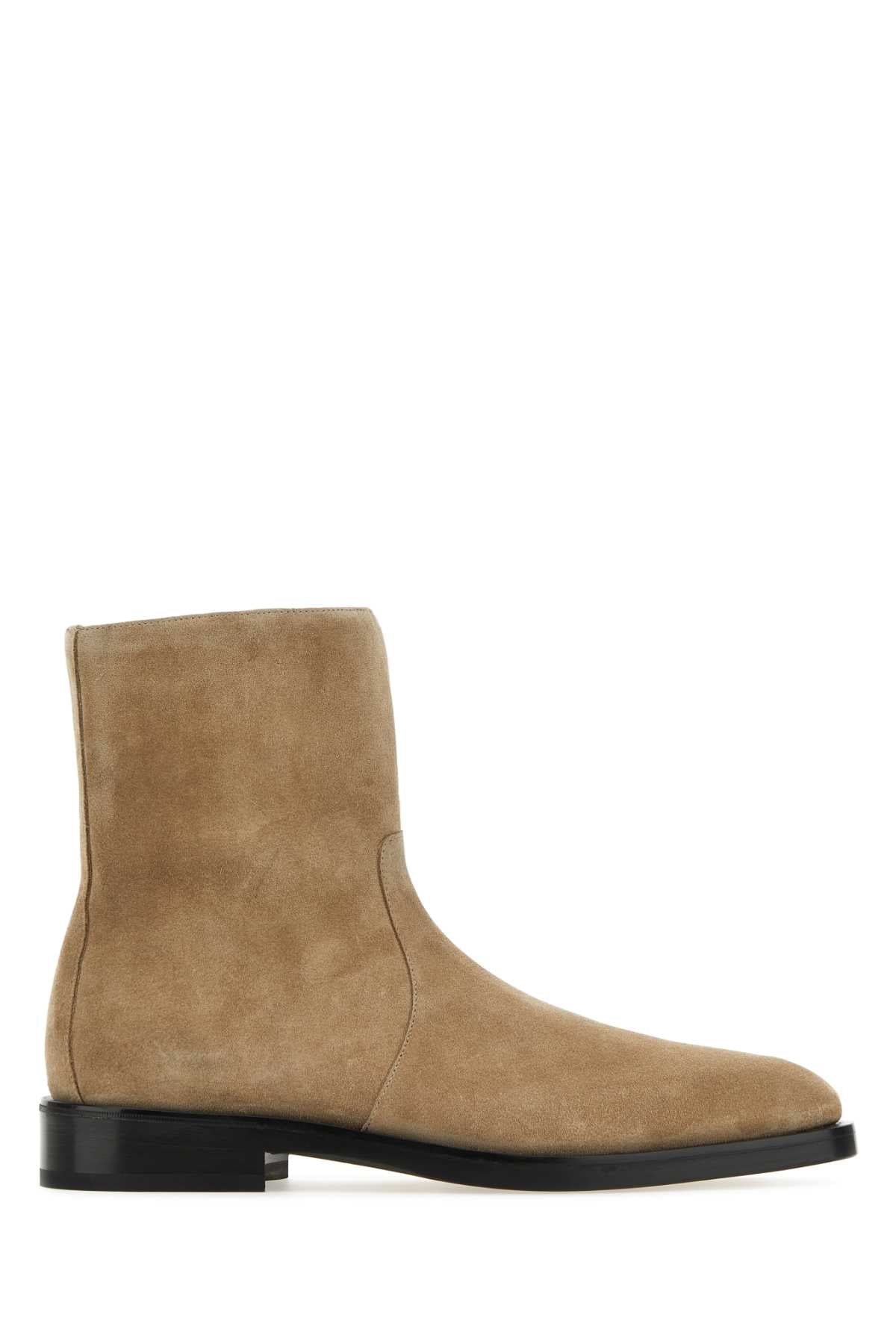 Ferragamo Suede Gerald Ankle Boots for Men