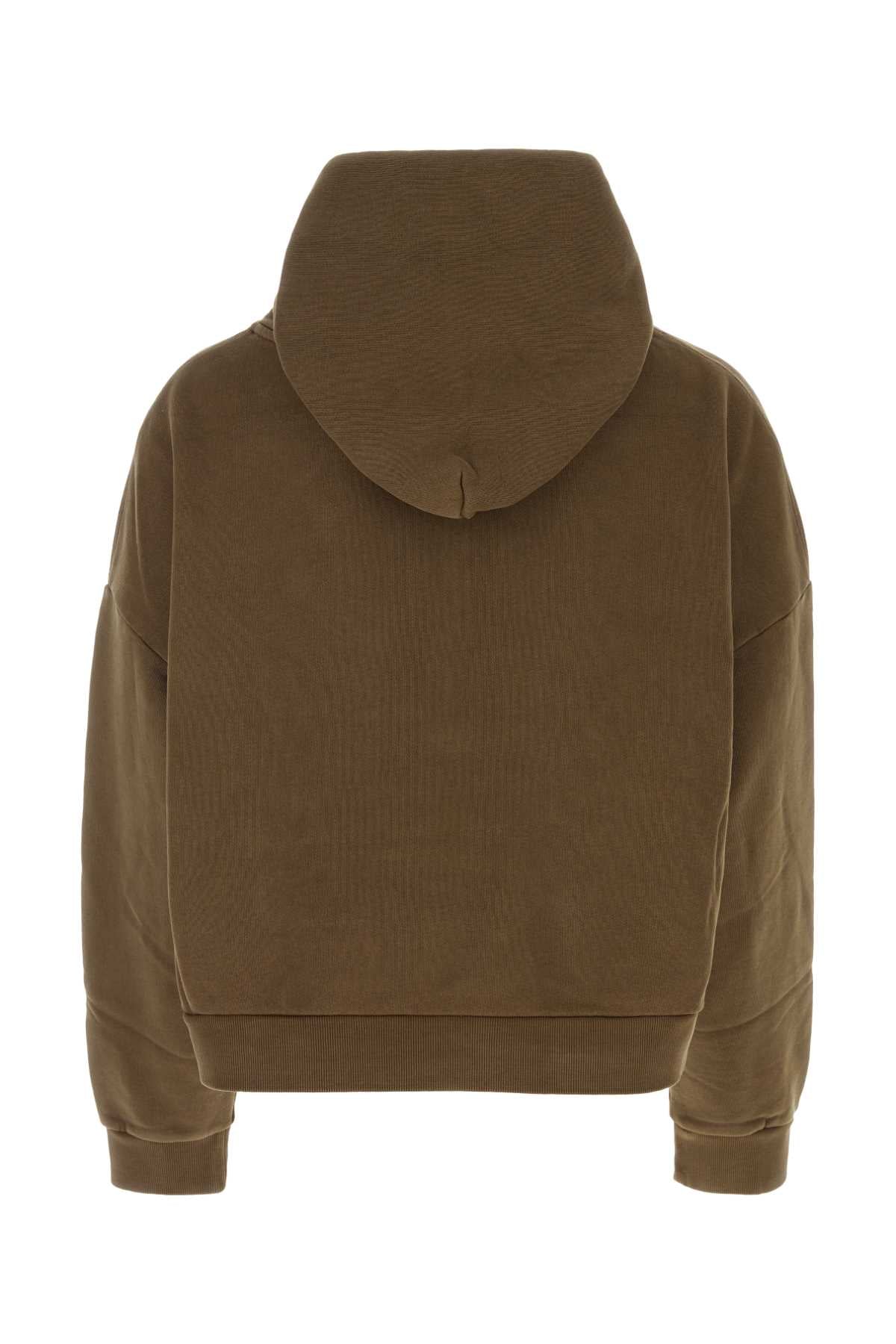 ENTIRE STUDIOS Oversized Organic Cotton Fleece Sweatshirt