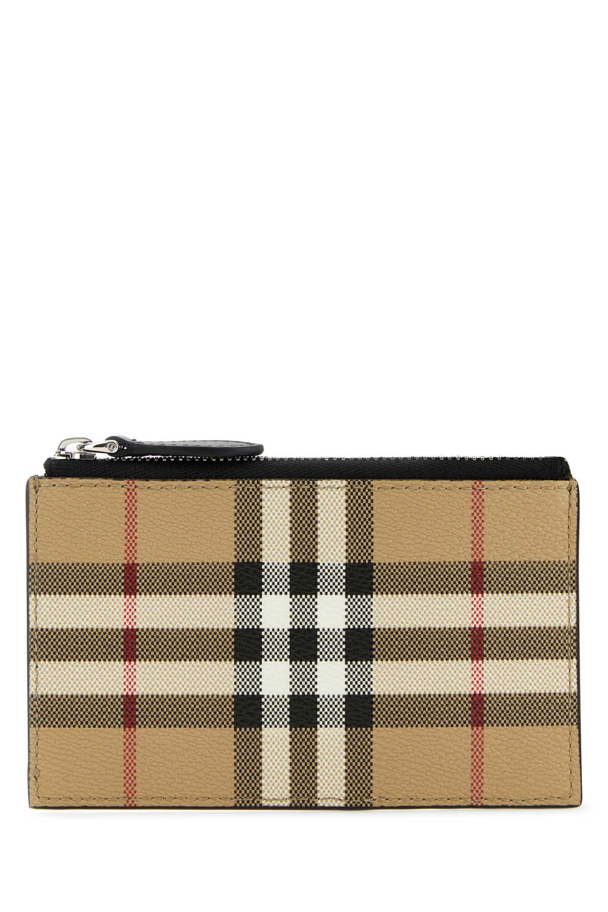 BURBERRY Printed Canvas Wallet - 17.5 cm x 13 cm