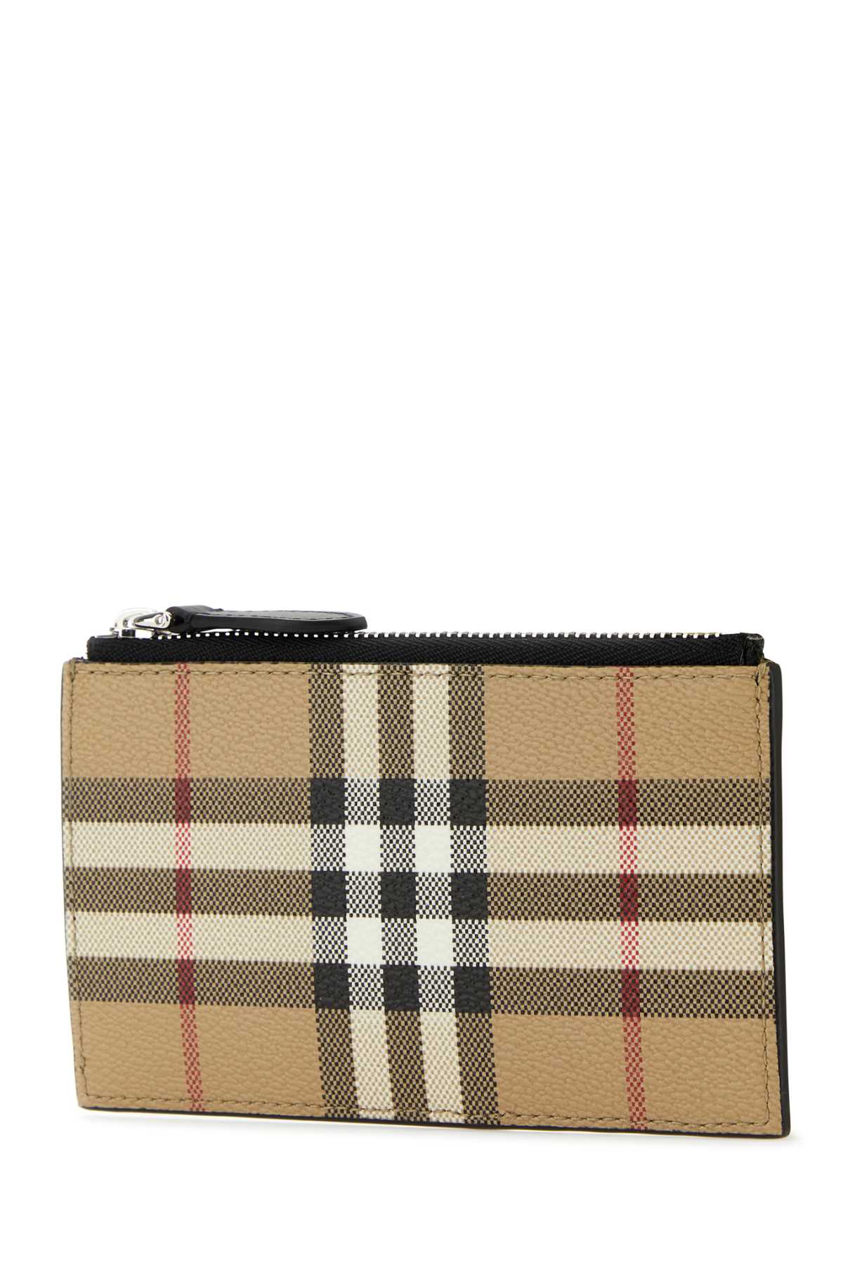 BURBERRY Printed Canvas Wallet - 17.5 cm x 13 cm