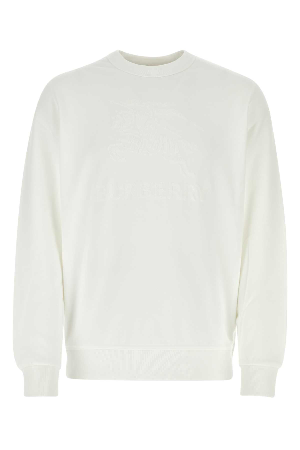 BURBERRY Essential Cotton Sweatshirt for Men - 23W