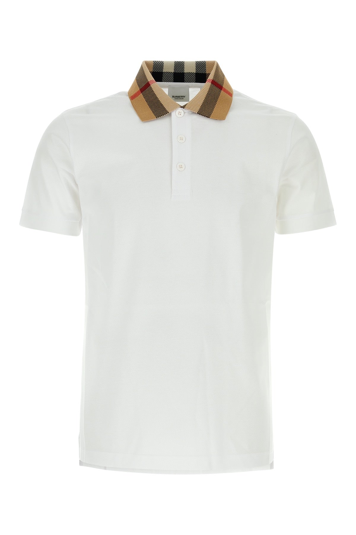 BURBERRY Classic Piquet Polo Shirt for Men