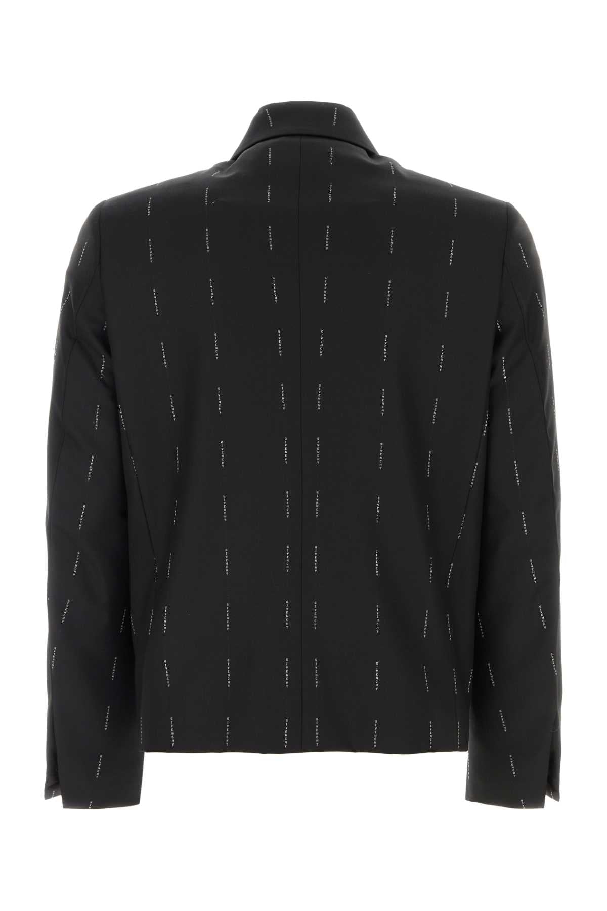 GIVENCHY Embroidered Twill Blazer for Men - 23W