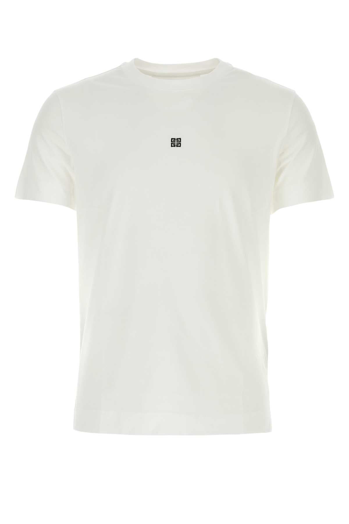 GIVENCHY Men's Relaxed Fit T-Shirt with Embroidered Detail