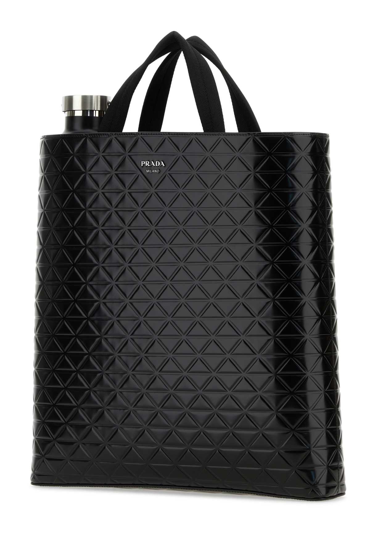 PRADA Stylish Leather Shopping Handbag - 36cm x 38cm x 6cm