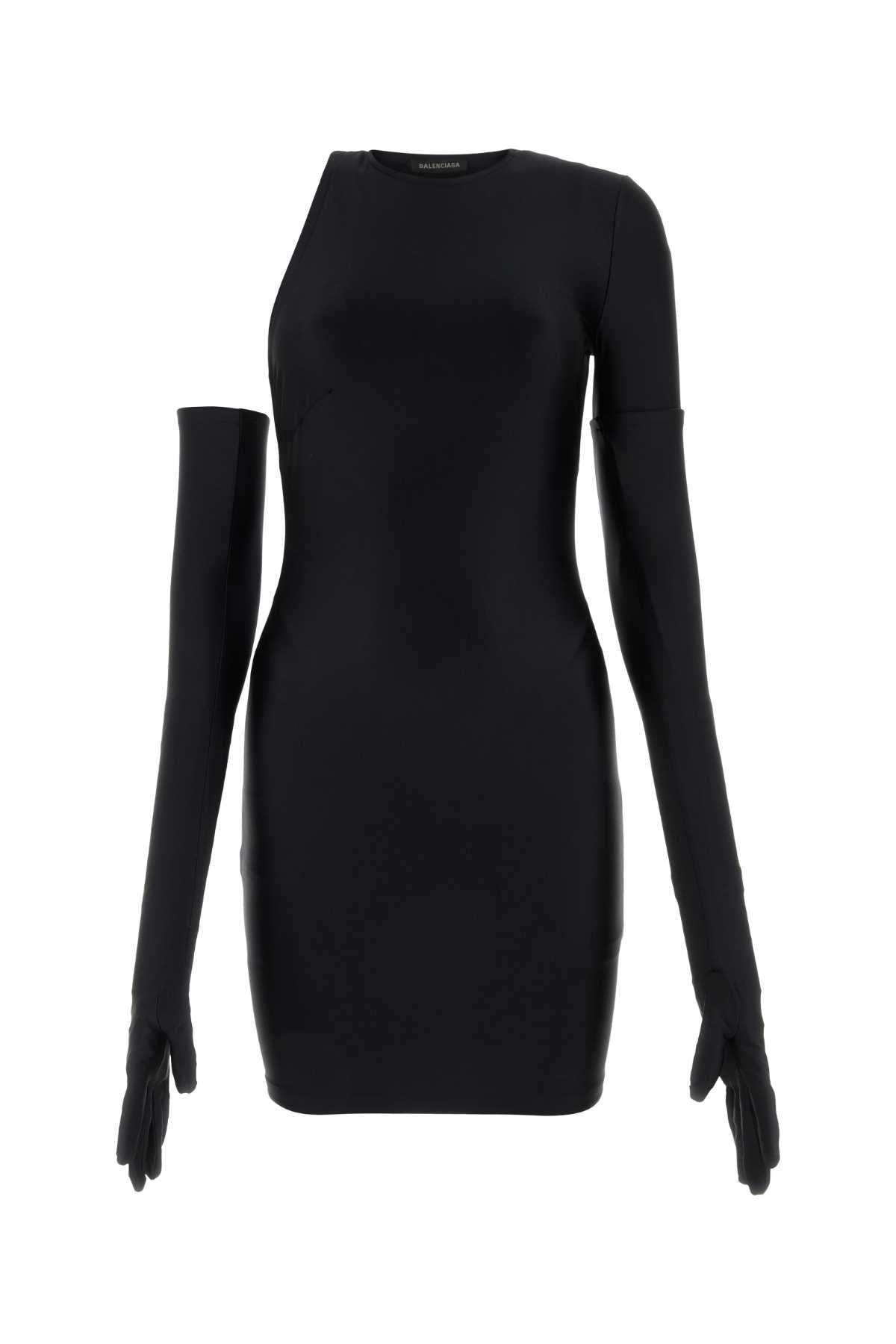 BALENCIAGA Stretch Nylon Mini Dress for Women