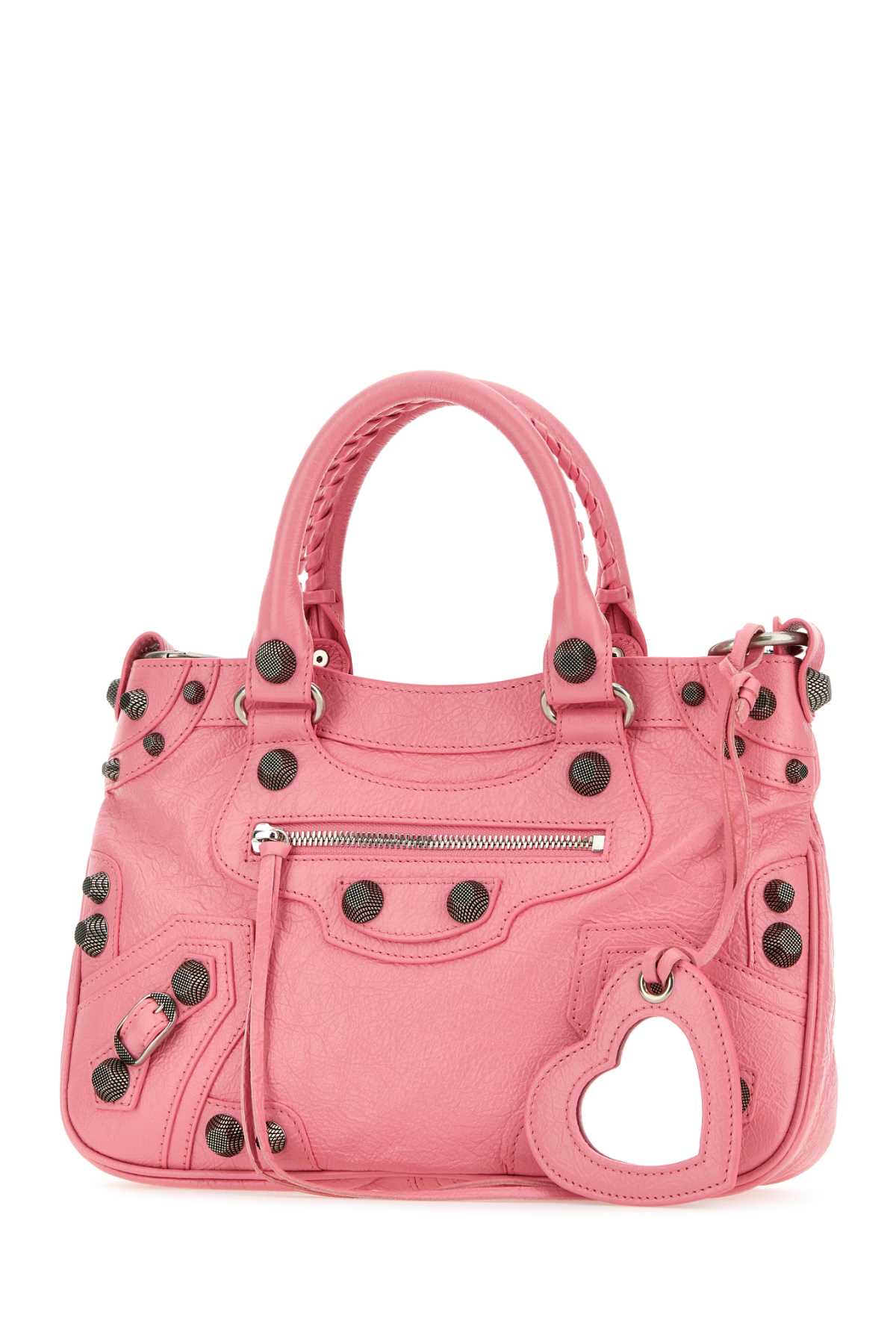 BALENCIAGA Nappa Leather Neo Cagole Mini Tote Handbag - M Size