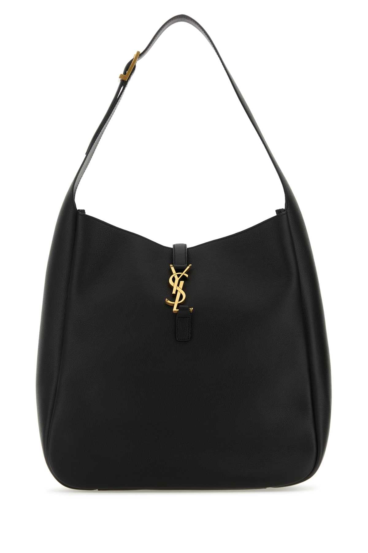 SAINT LAURENT Large Leather Shoulder Handbag - 30cm x 31cm x 13cm