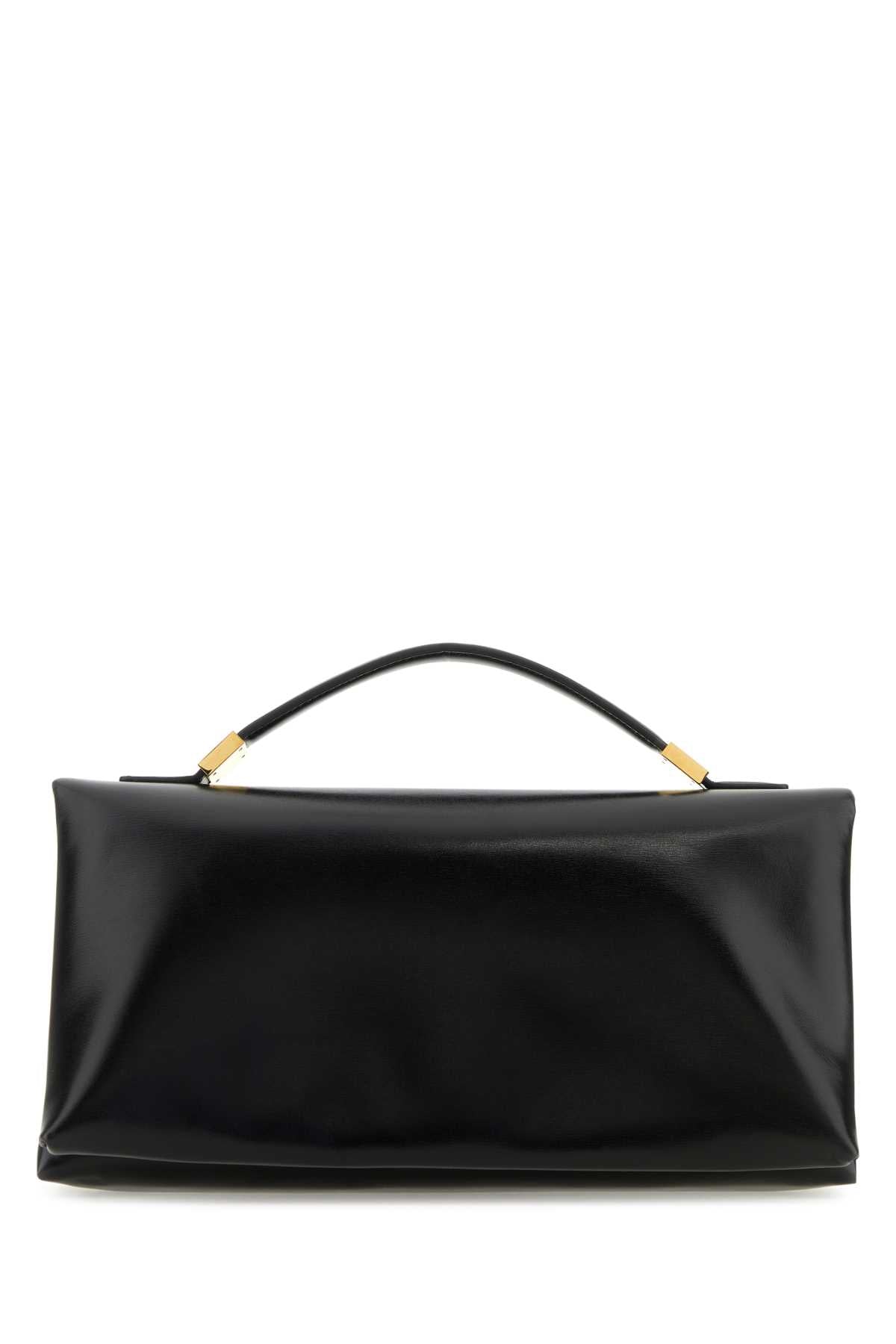 MARNI Mini Leather Prisma Handbag - 31 cm Width