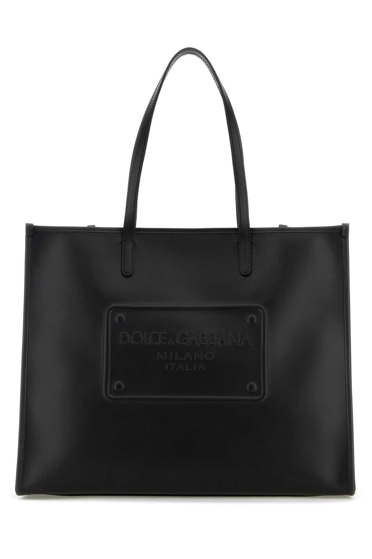 DOLCE & GABBANA Sleek Premium Leather Shopping Handbag - 42.5 cm Width