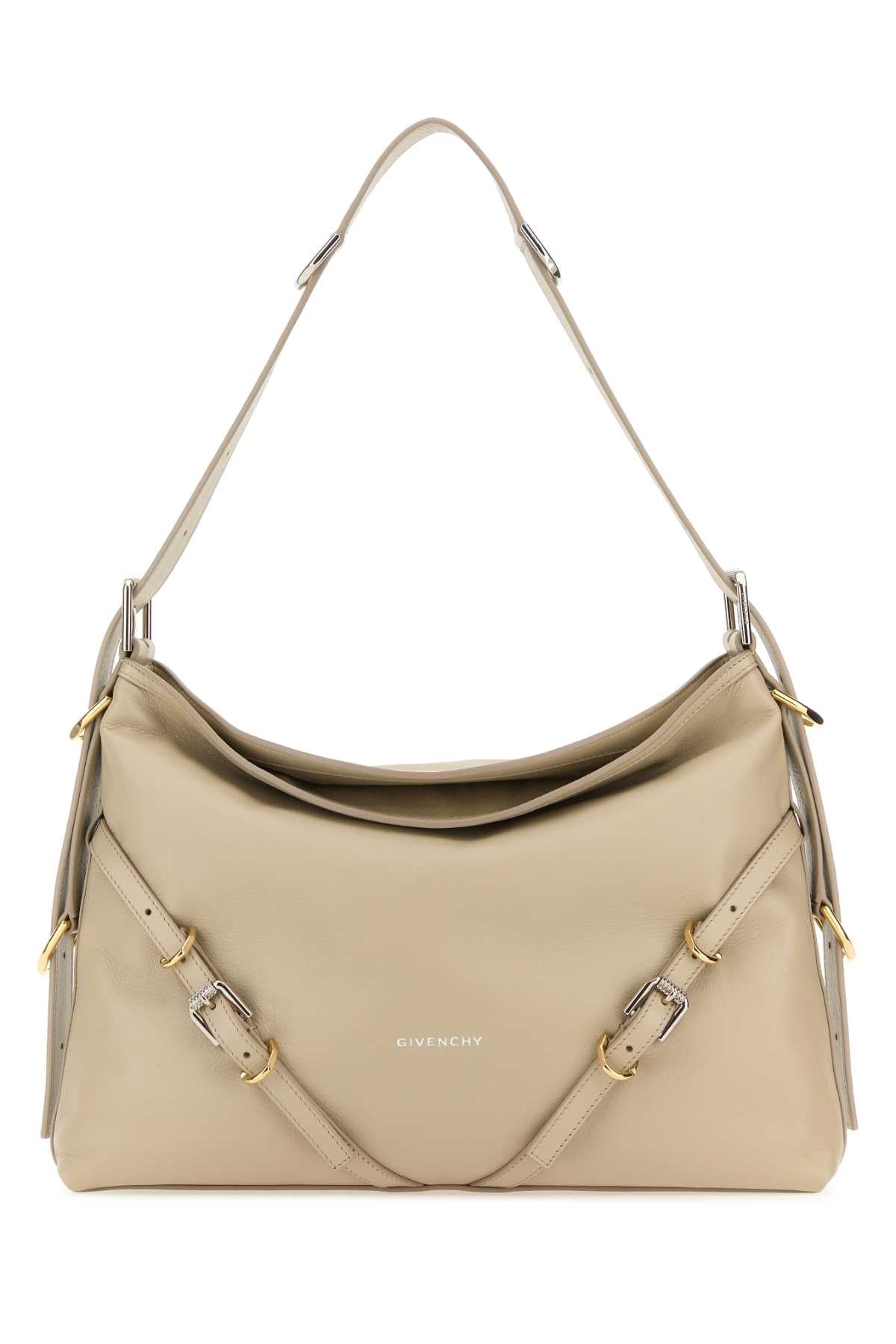 GIVENCHY Medium Leather Voyou Shoulder Handbag