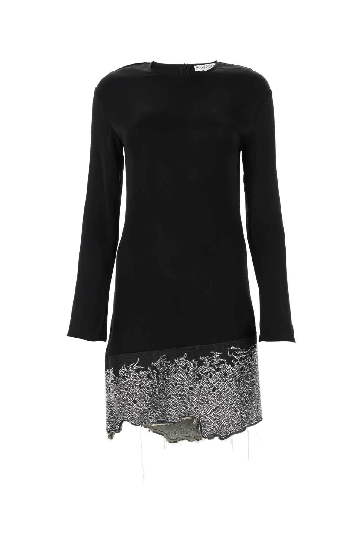 JW ANDERSON Elegant Mini Triacetate Blend Dress for Women