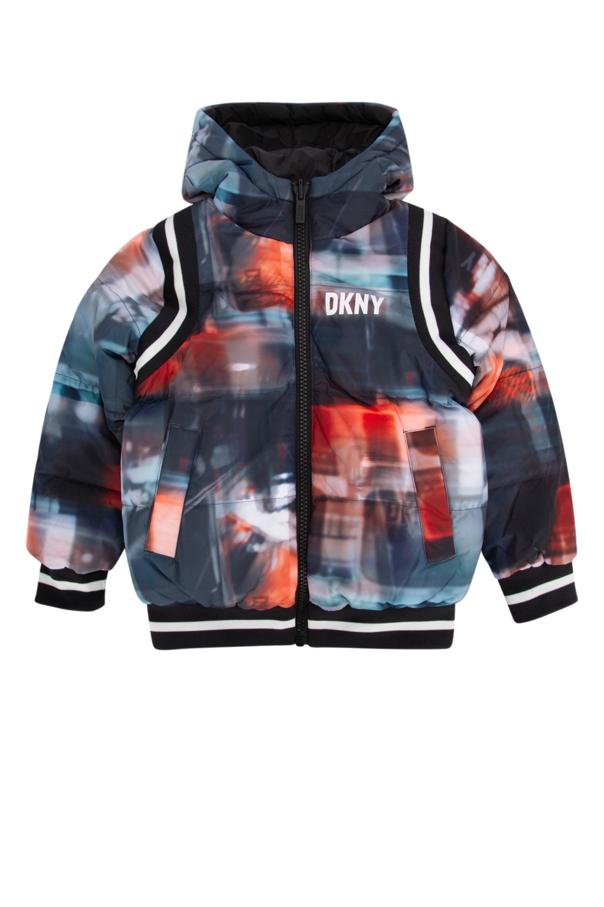 DKNY JUNIOR Kids' Mini Jacket - Cozy and Stylish for FW23