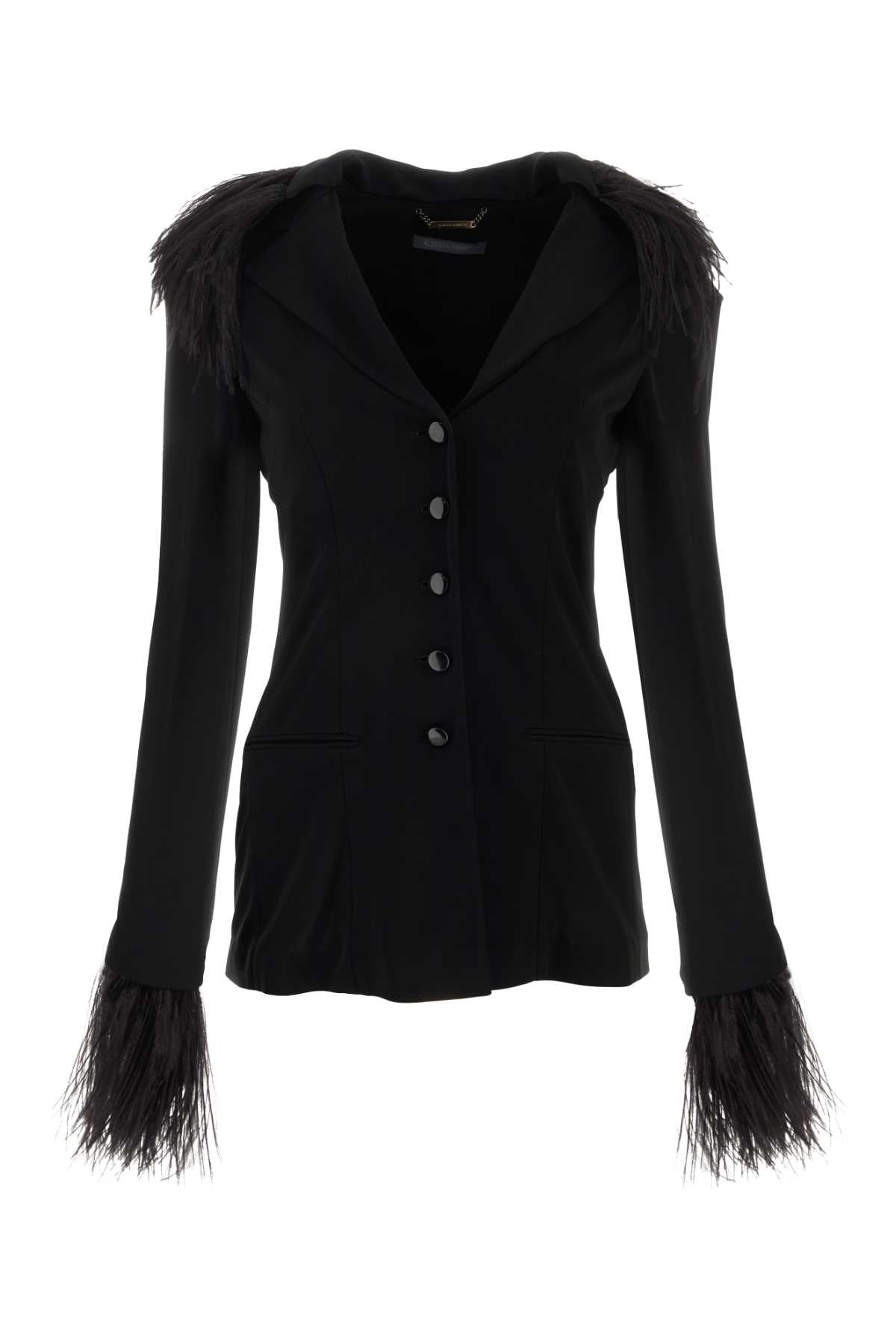 ALBERTA FERRETTI Sophisticated Crepe Blazer for Women