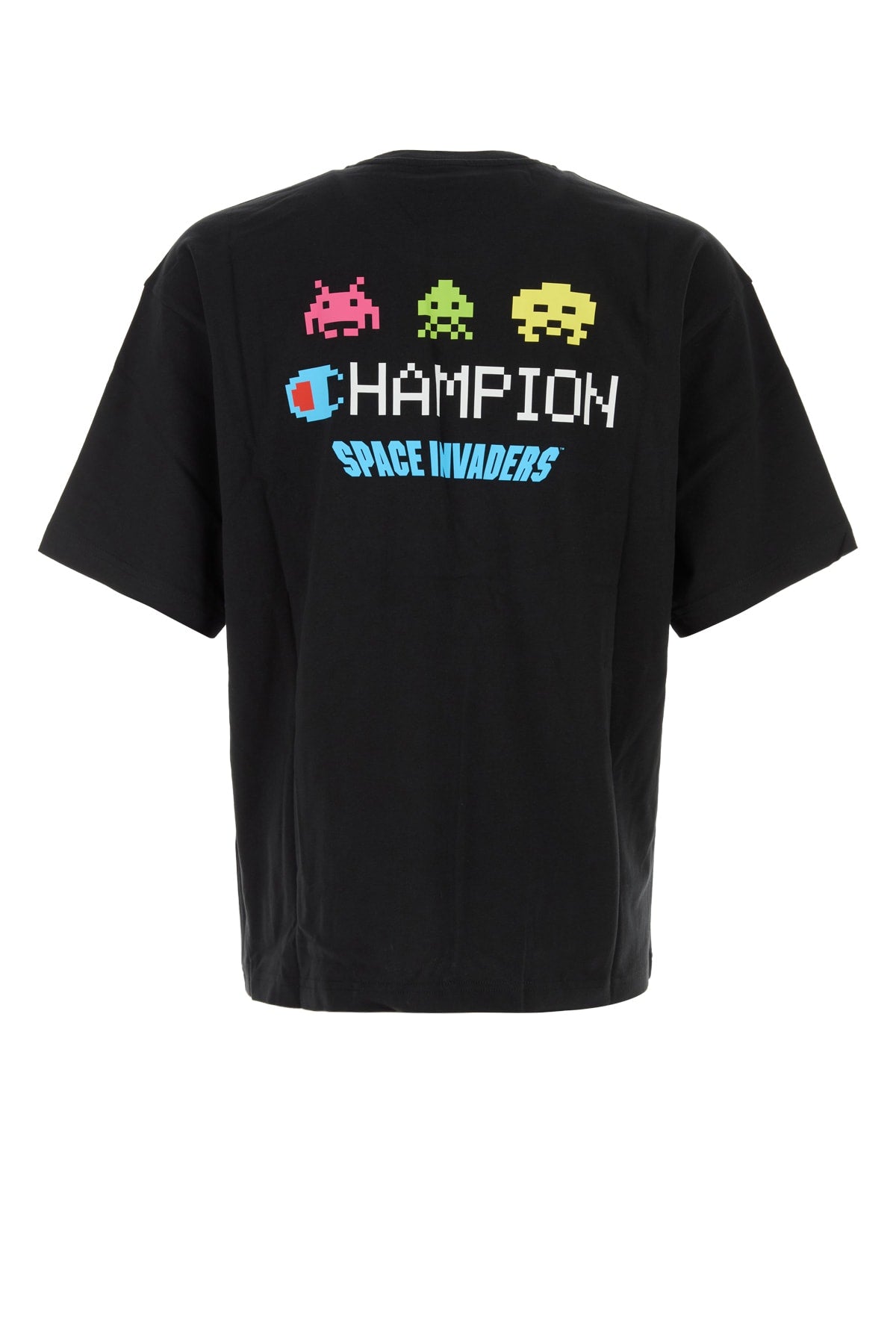 CHAMPION Mini Space Invaders Graphic T-Shirt for Men - SS24