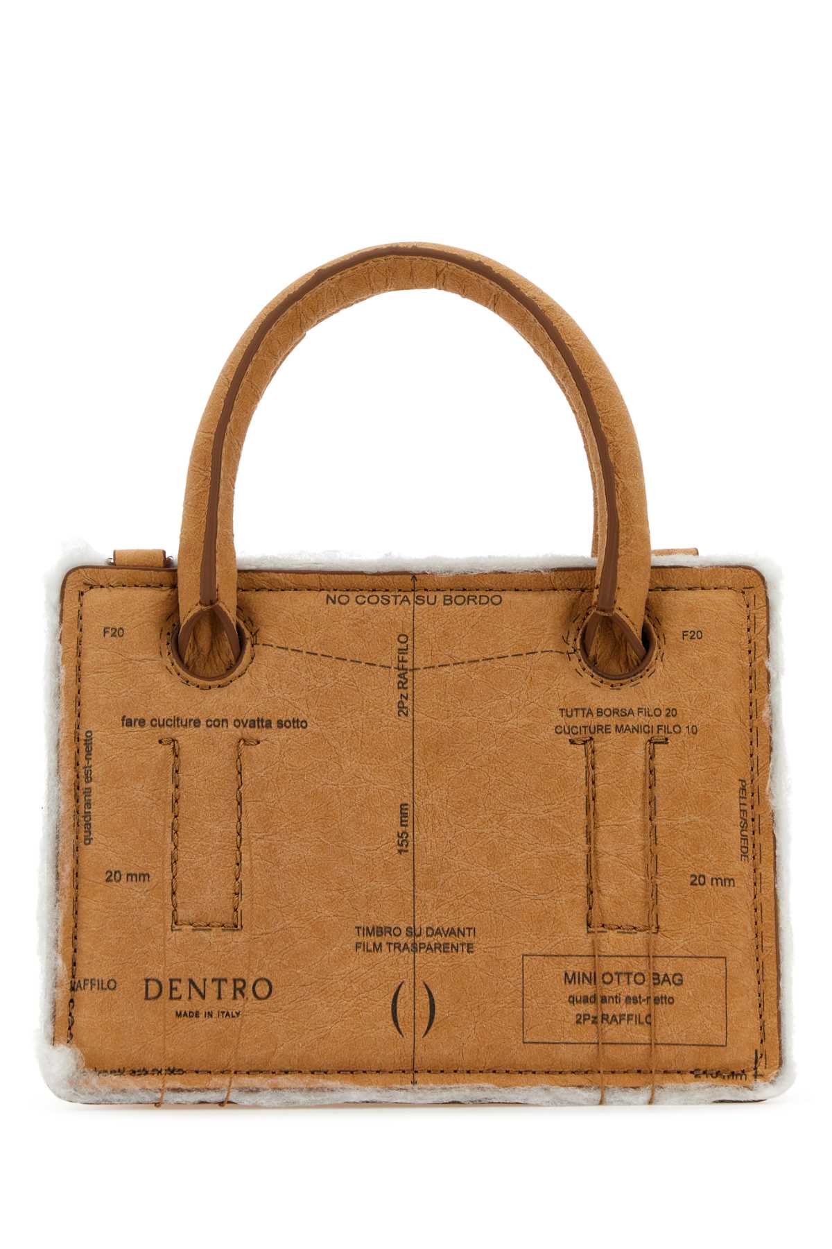 DENTRO Mini Printed Paper Handbag