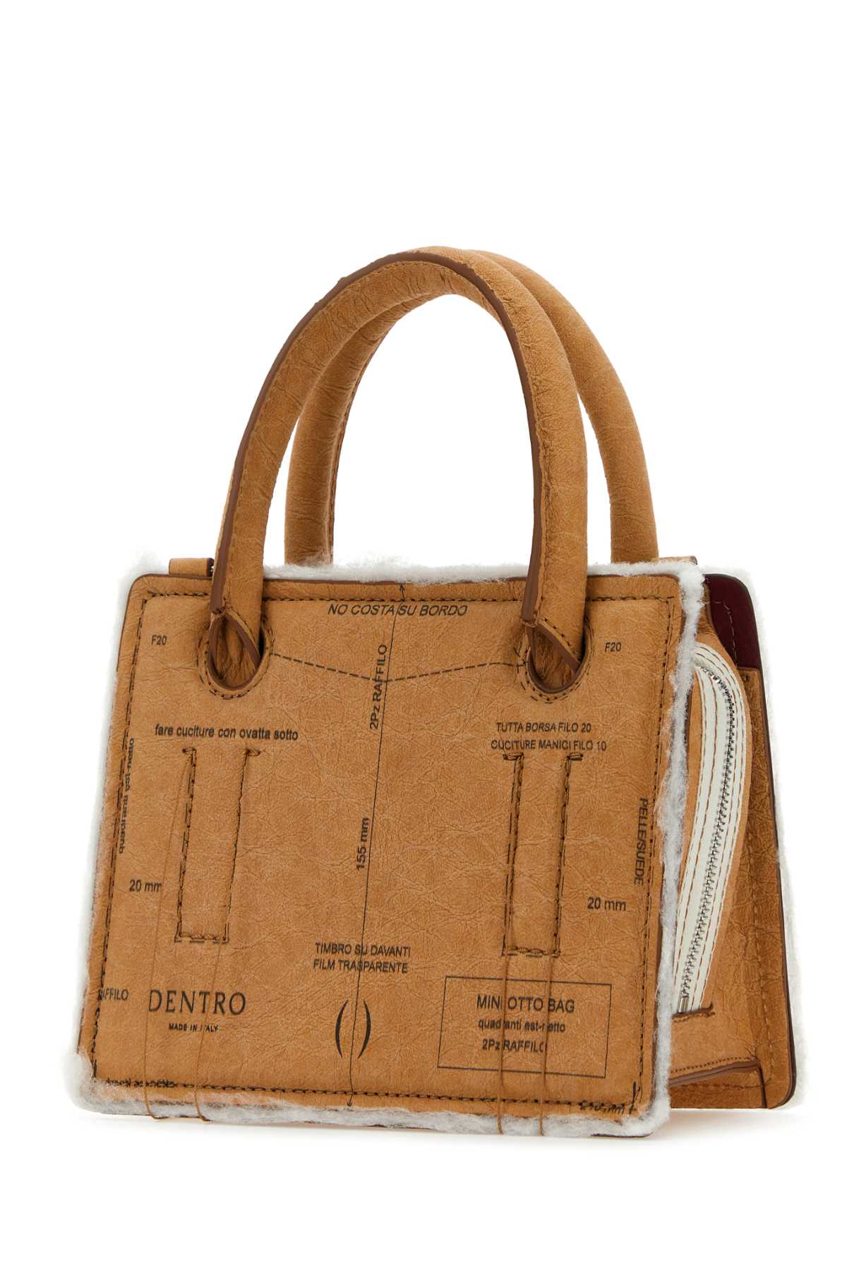 DENTRO Mini Printed Paper Handbag