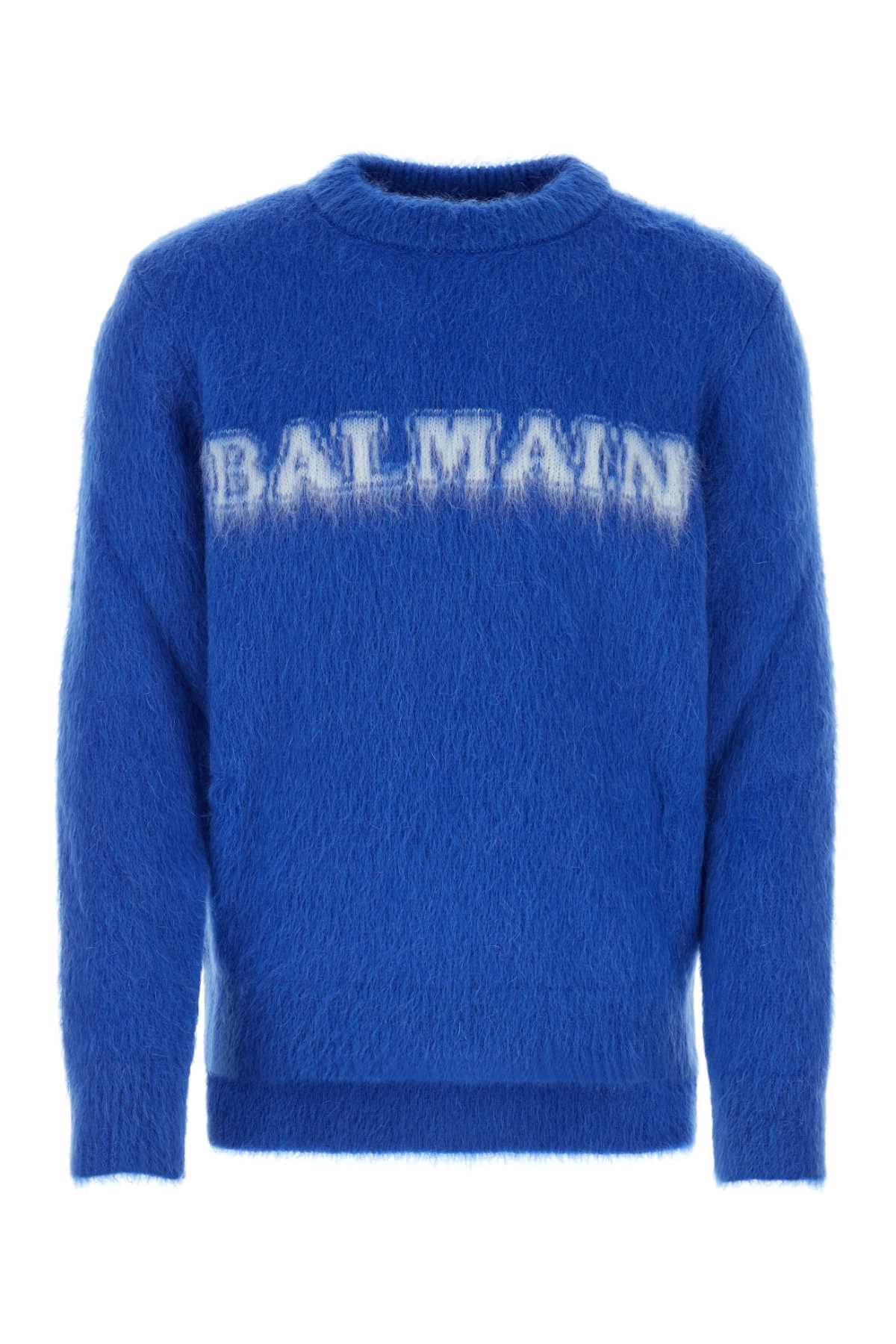 BALMAIN Electric Blend Wool Sweater for Men