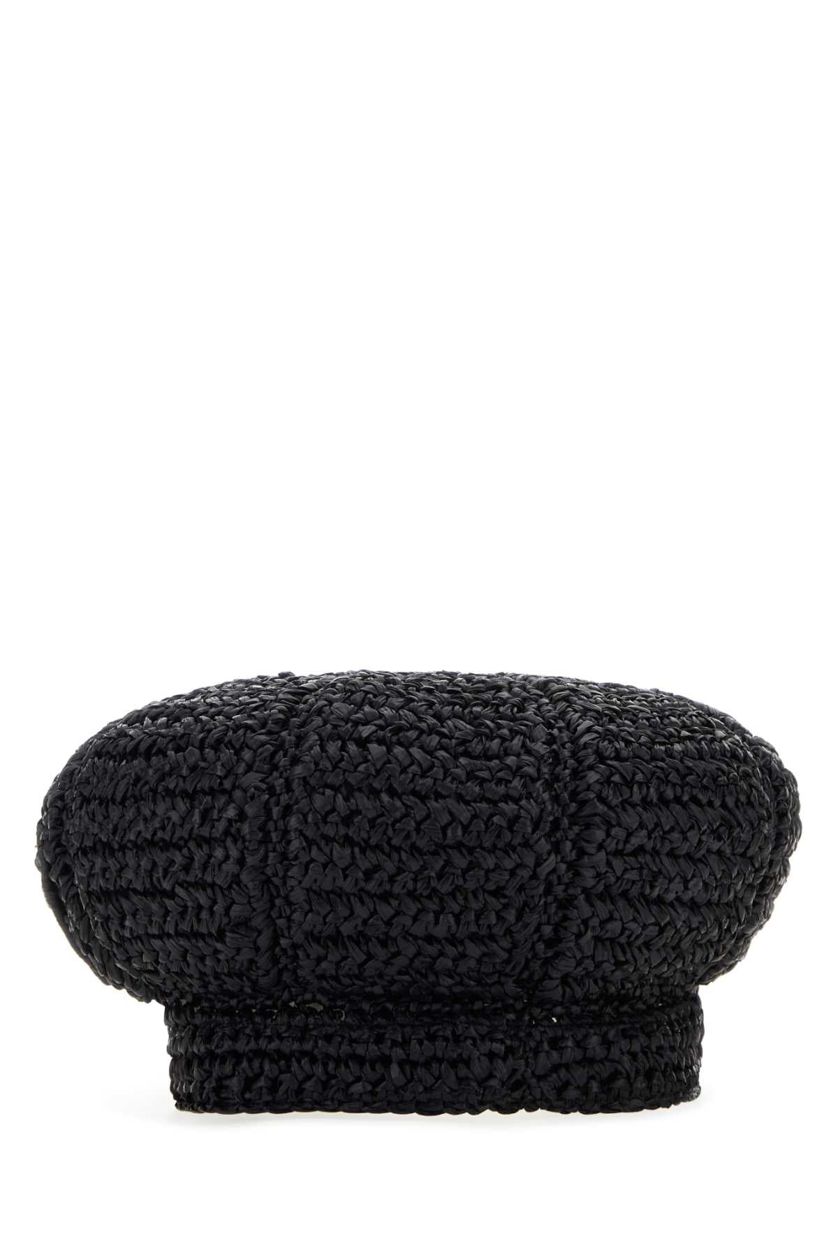 PRADA Mini Rafia Baker Boy Hat