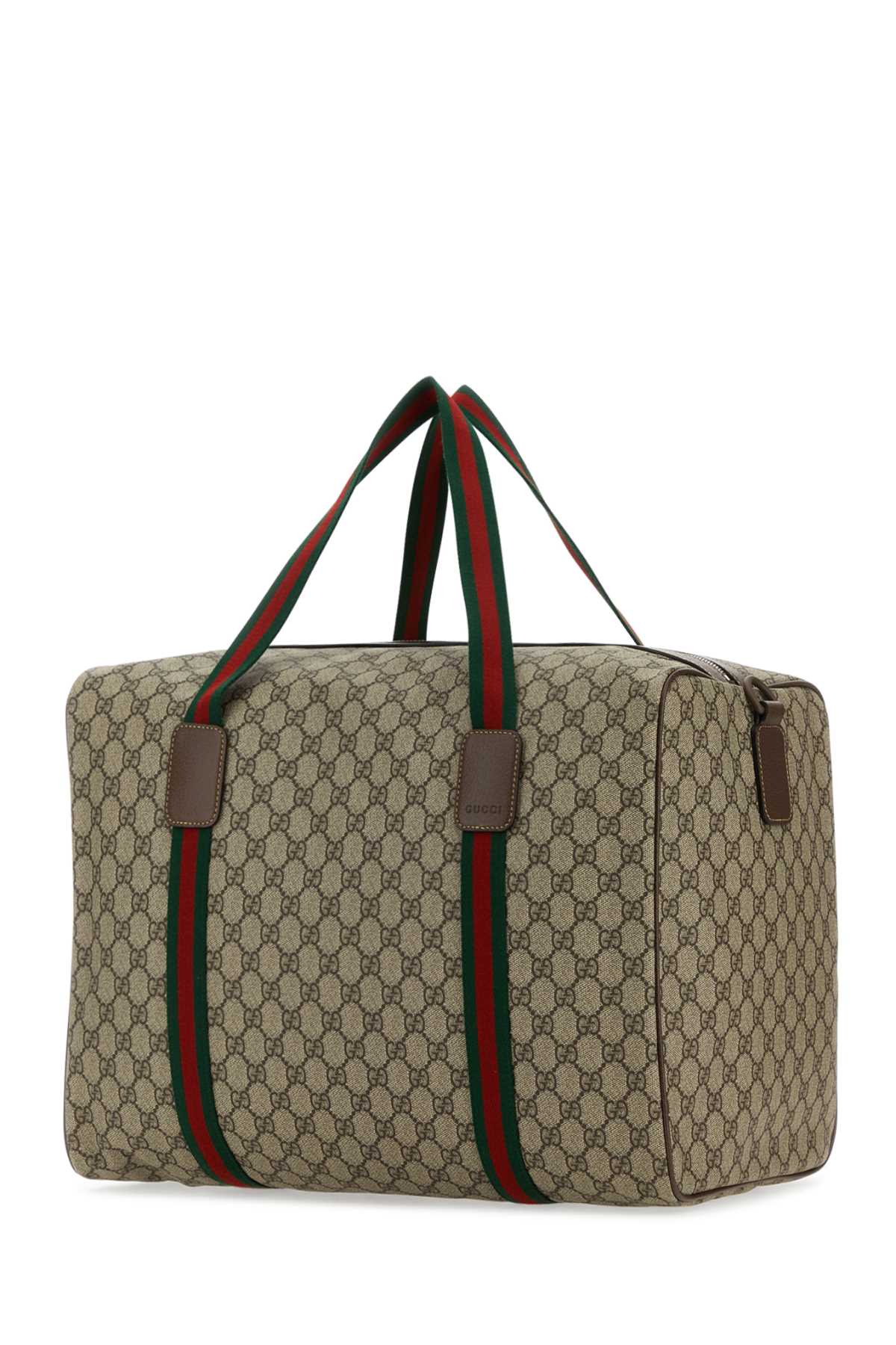 GUCCI Supreme Fabric Travel Handbag - 46x28x27 cm