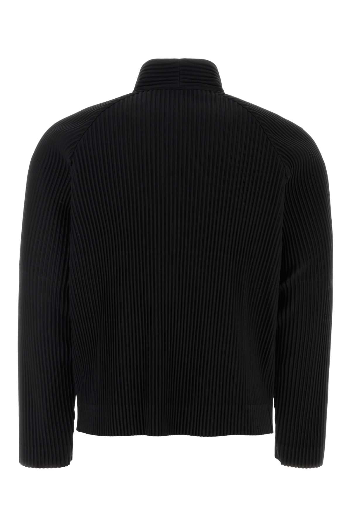 HOMME PLISSE' ISSEY MIYAKE Versatile Polyester Cardigan for Men