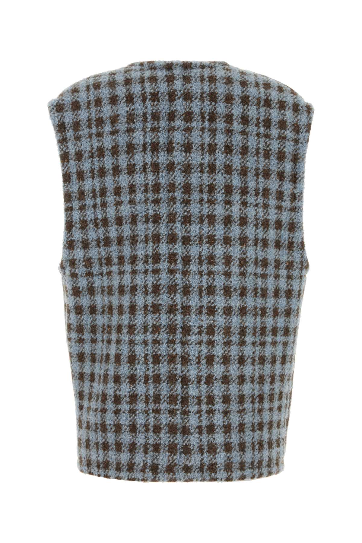 ETRO Embroidered Wool Blend Vest for Women