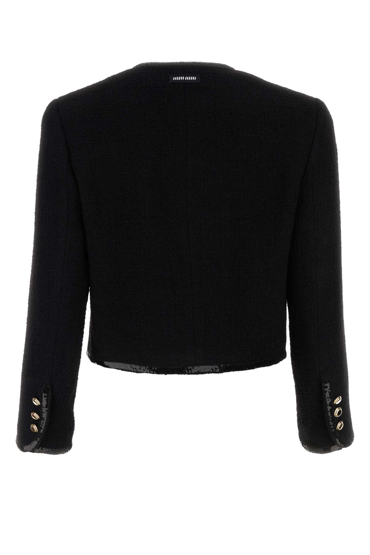 MIU MIU Chic Mini Tweed Blazer for Women