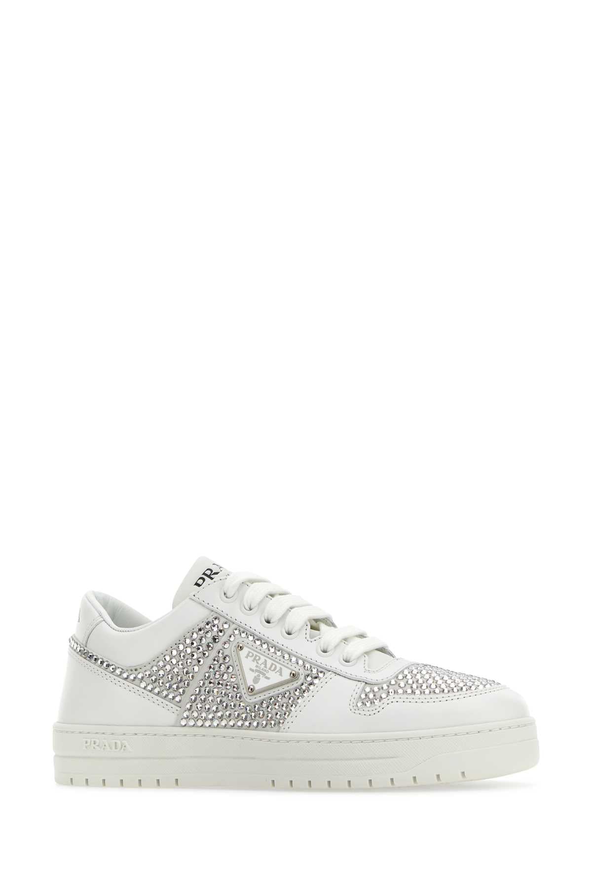 PRADA Chic Women's Leather Sneakers