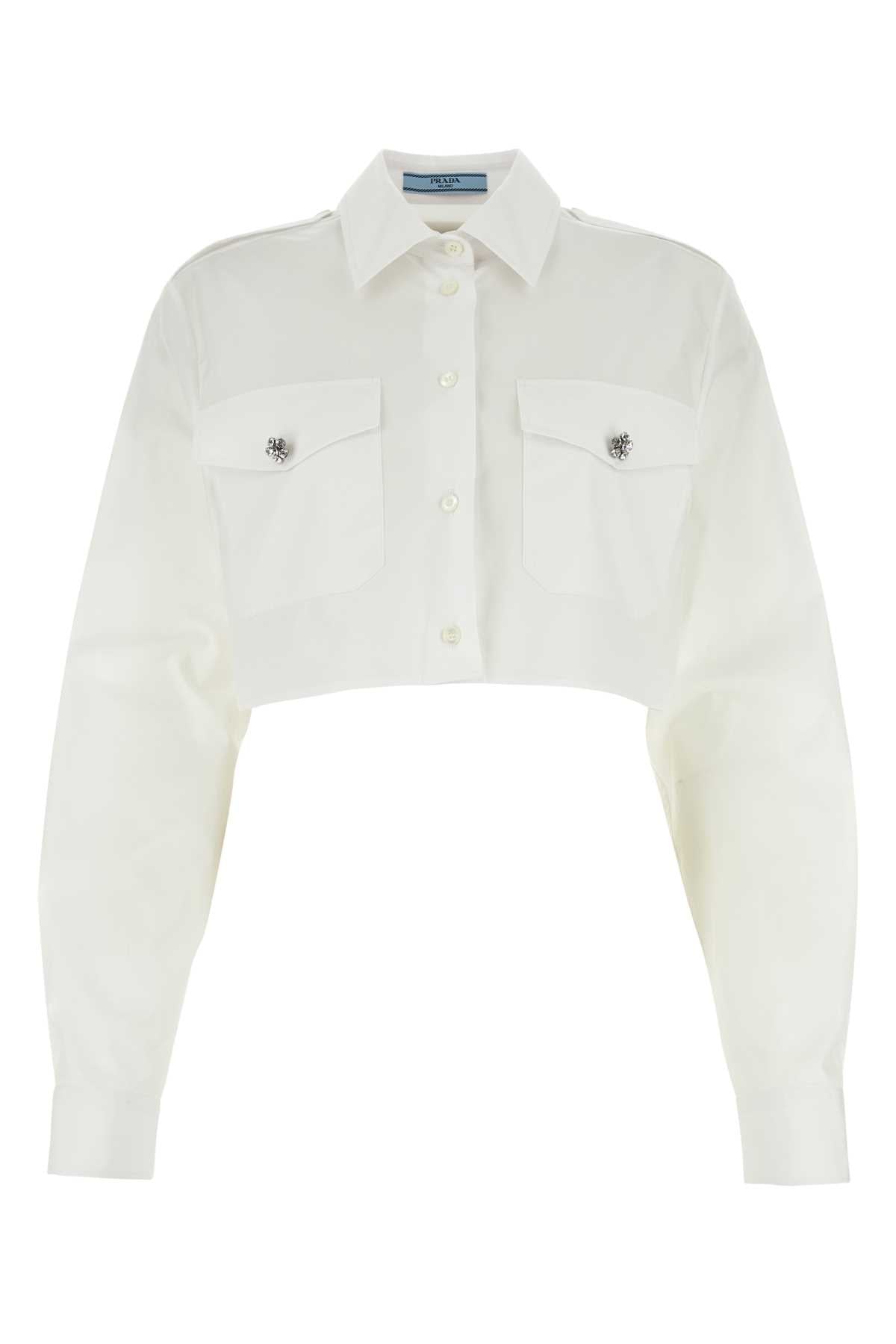 PRADA Poplin Shirt for Women - P478GCSOOO126L