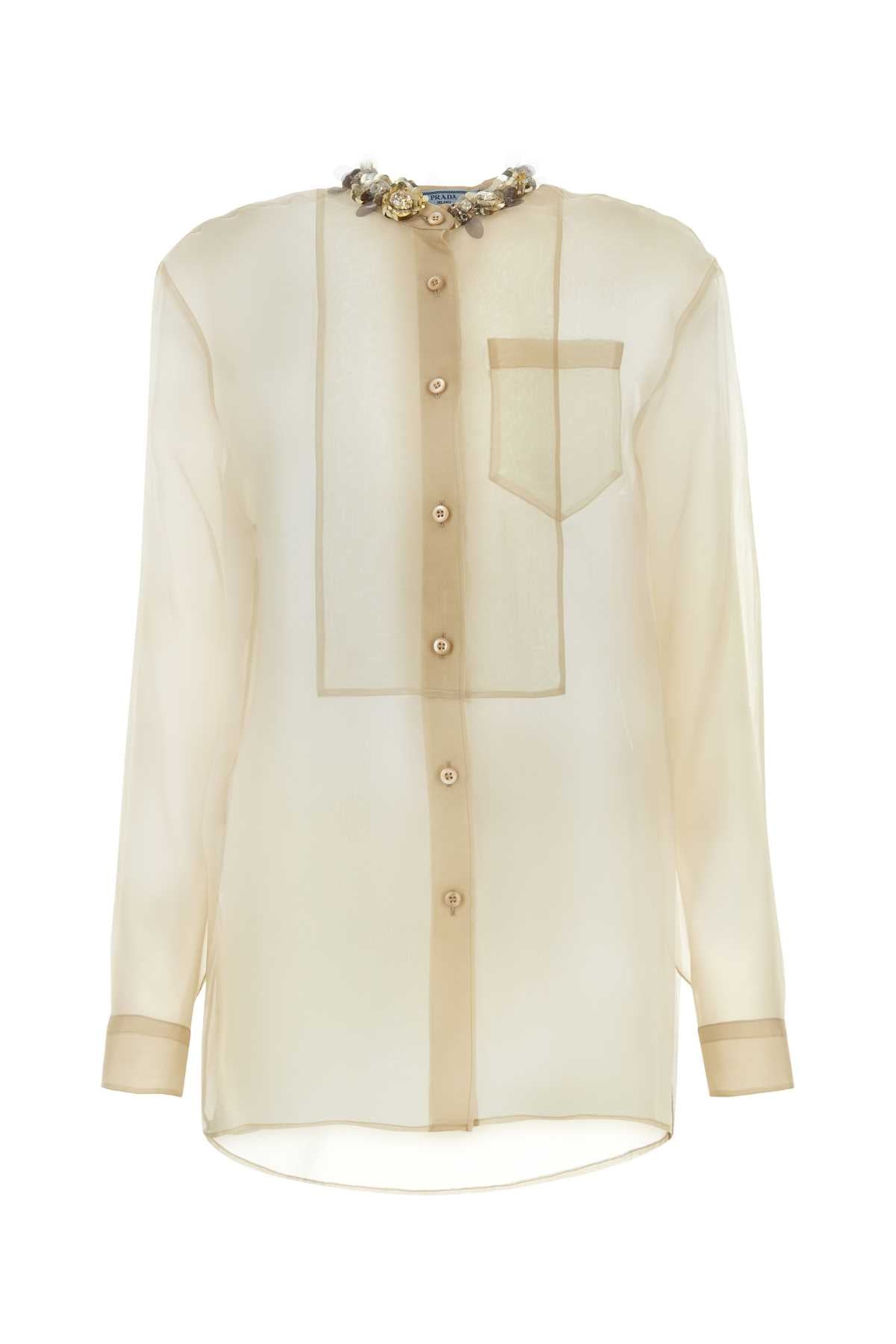 PRADA Silk Mini Shirt