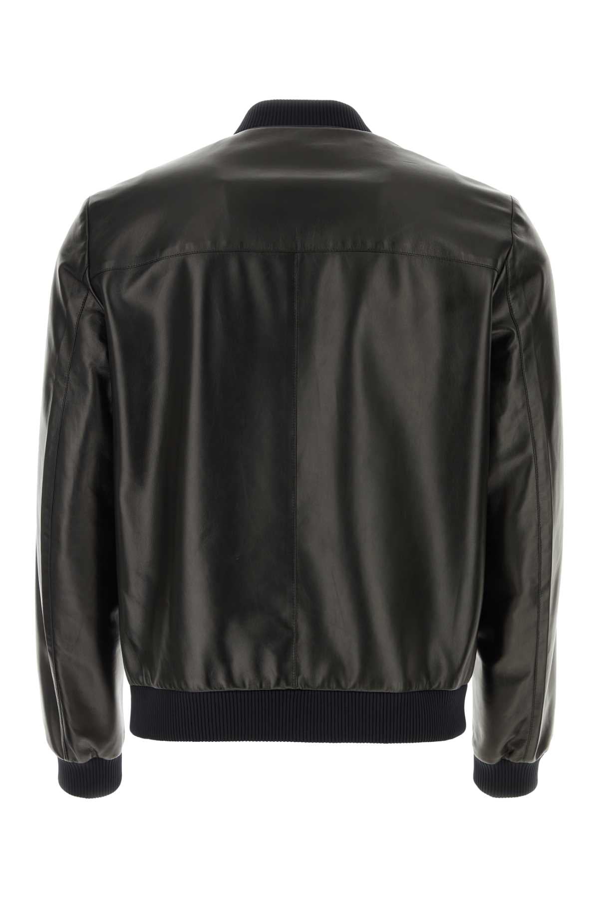 PRADA Reversible Nappa Leather Bomber Jacket for Men