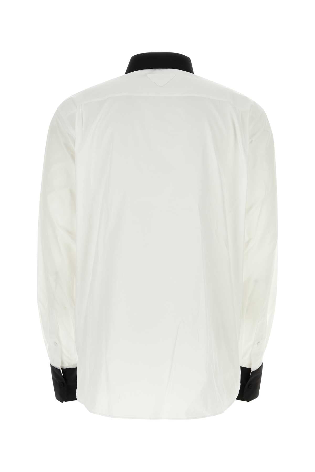 PRADA Oversized Poplin Shirt for Men - Stylish Fit