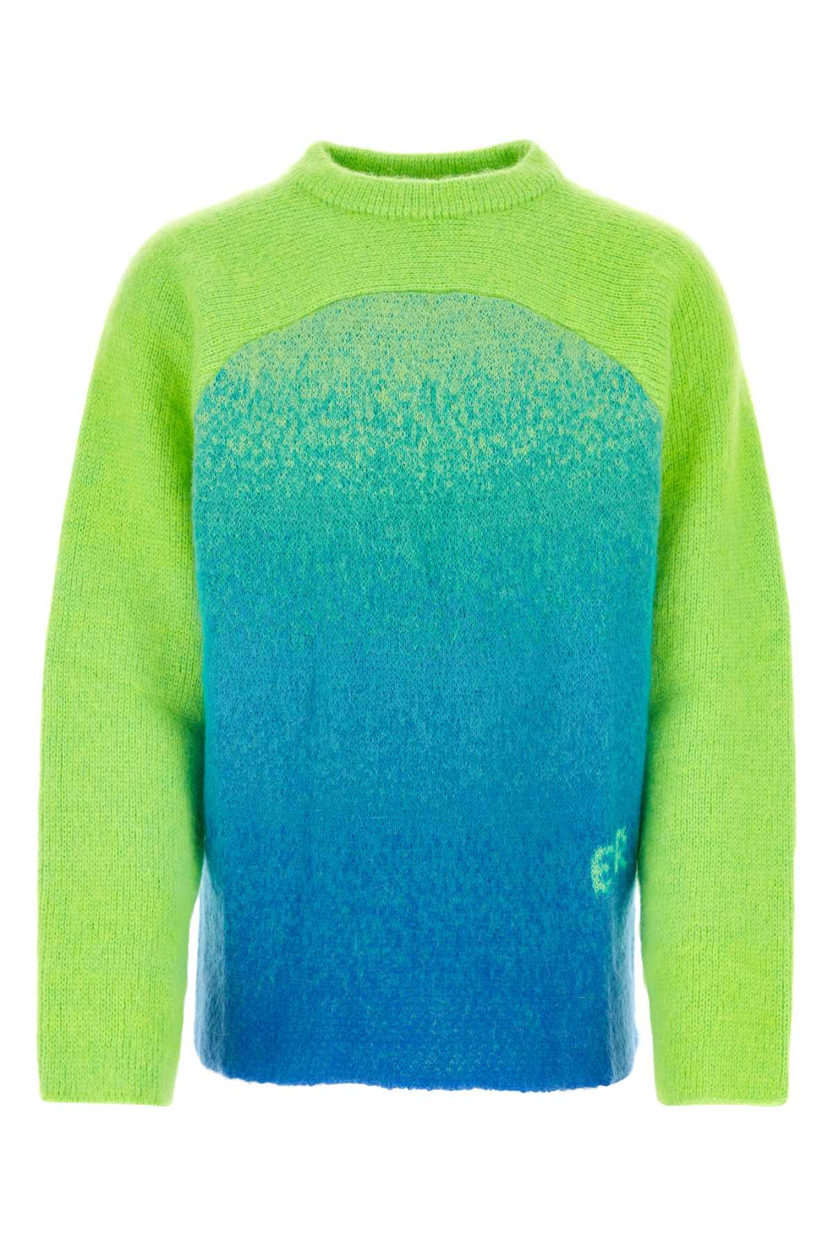 ERL Multicolor Mohair Blend Sweater - Unisex