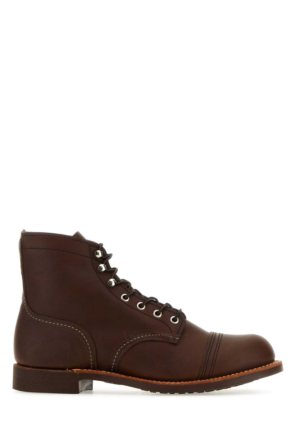 RED WING Timeless Leather Iron Ranger Ankle Boots