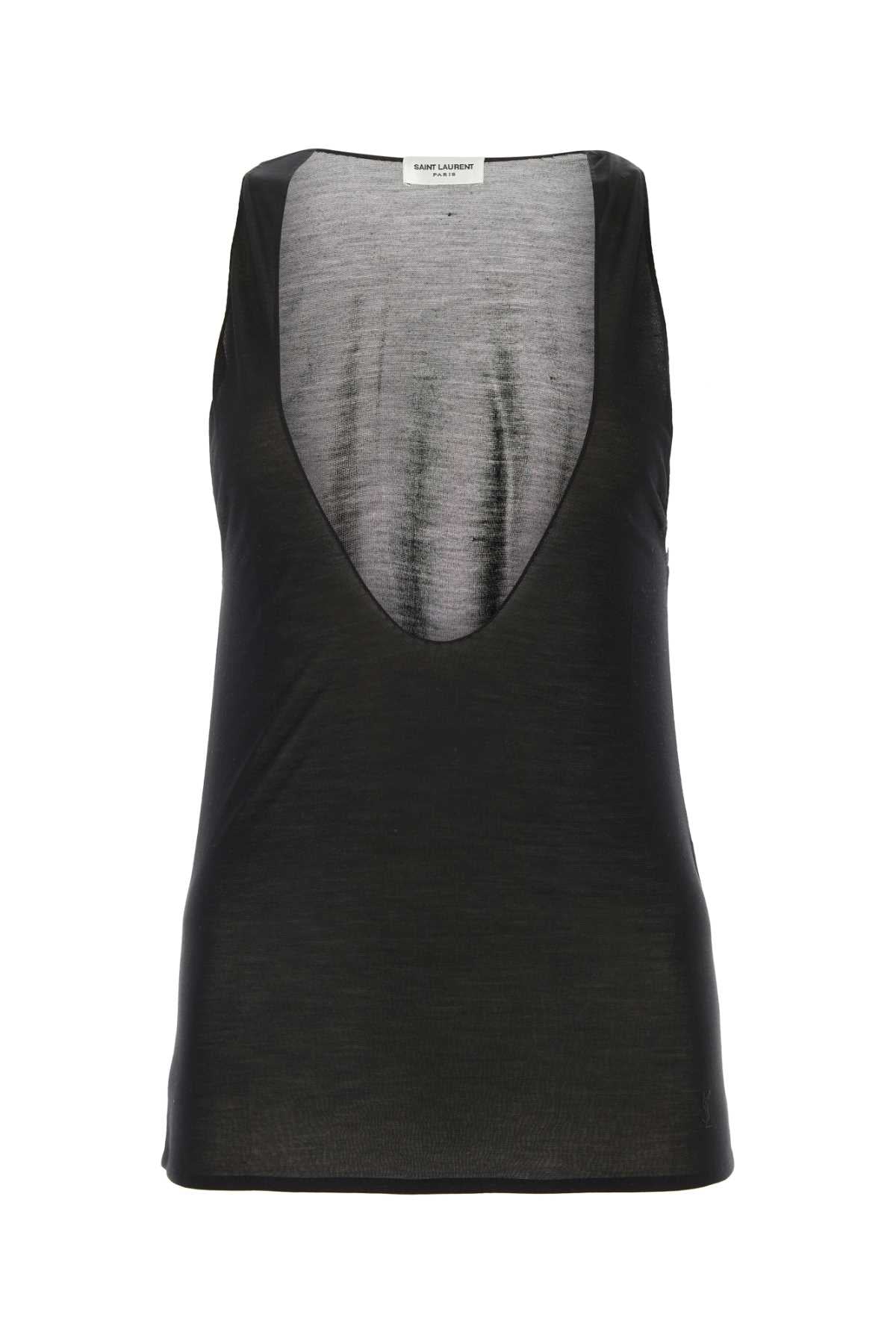 SAINT LAURENT Silk Tank Top