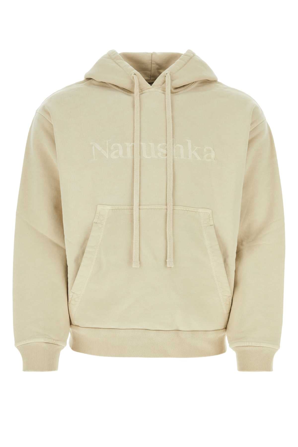 NANUSHKA Sand Cotton Sweatshirt for Men - SS24 Collection