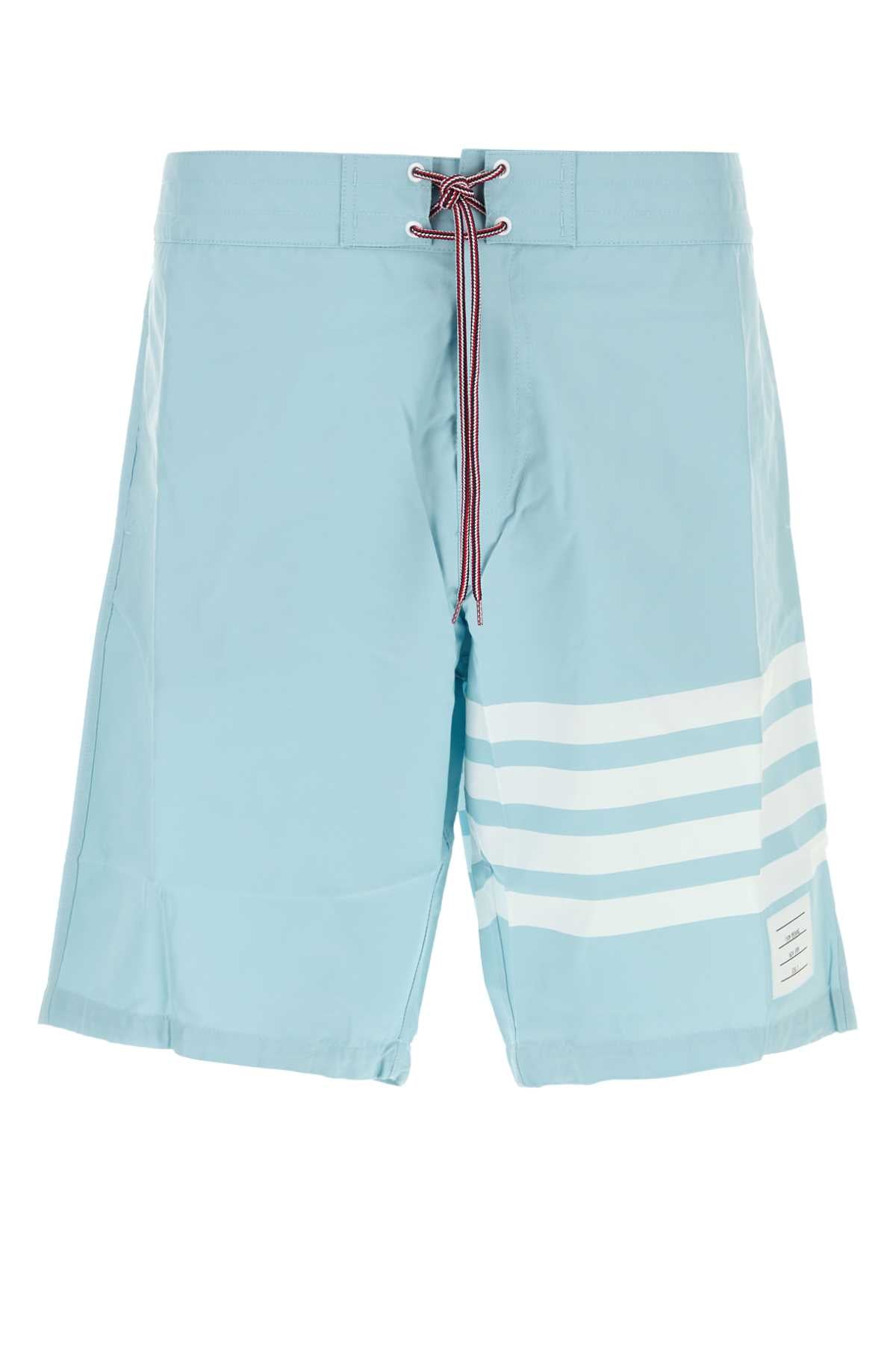 THOM BROWNE Light Nylon Blend Mini Swimming Shorts