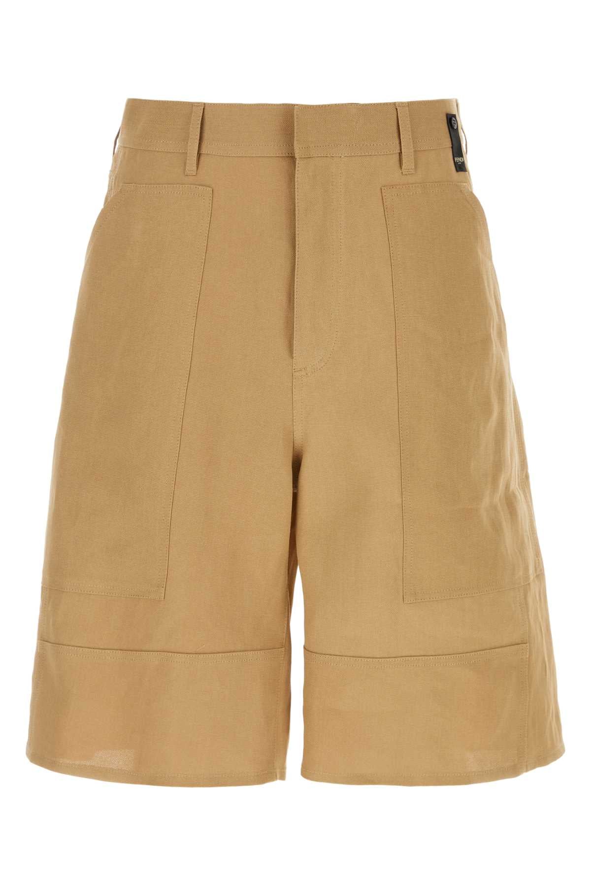 FENDI Stylish Paper Bermuda Shorts for Men