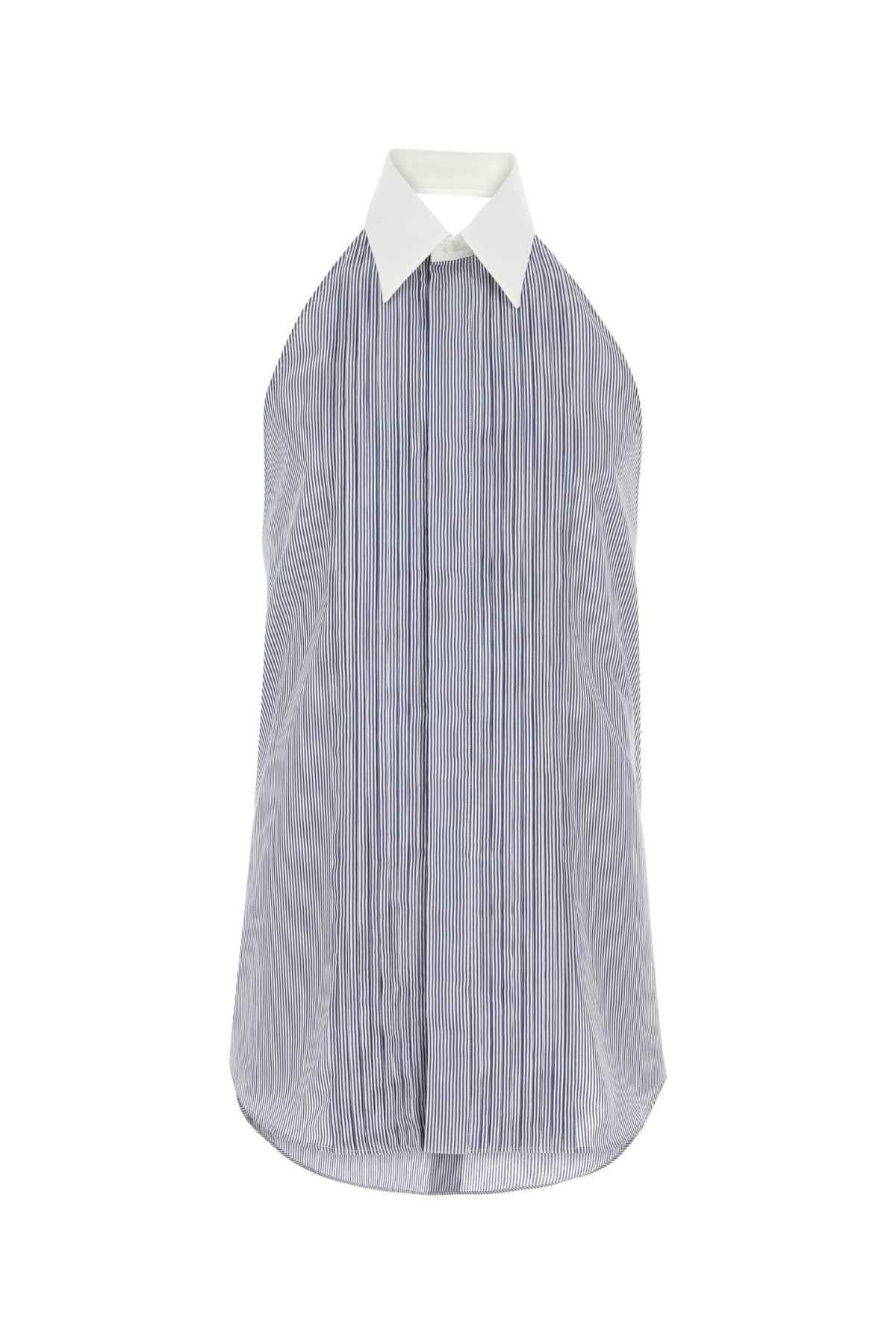 FENDI Embroidered Viscose Blend Shirt for Men