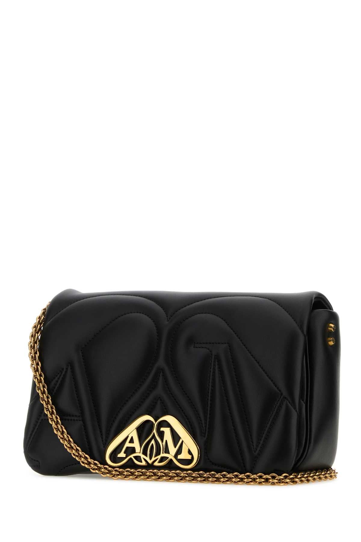 ALEXANDER MCQUEEN Mini Leather Small Seal Shoulder Handbag