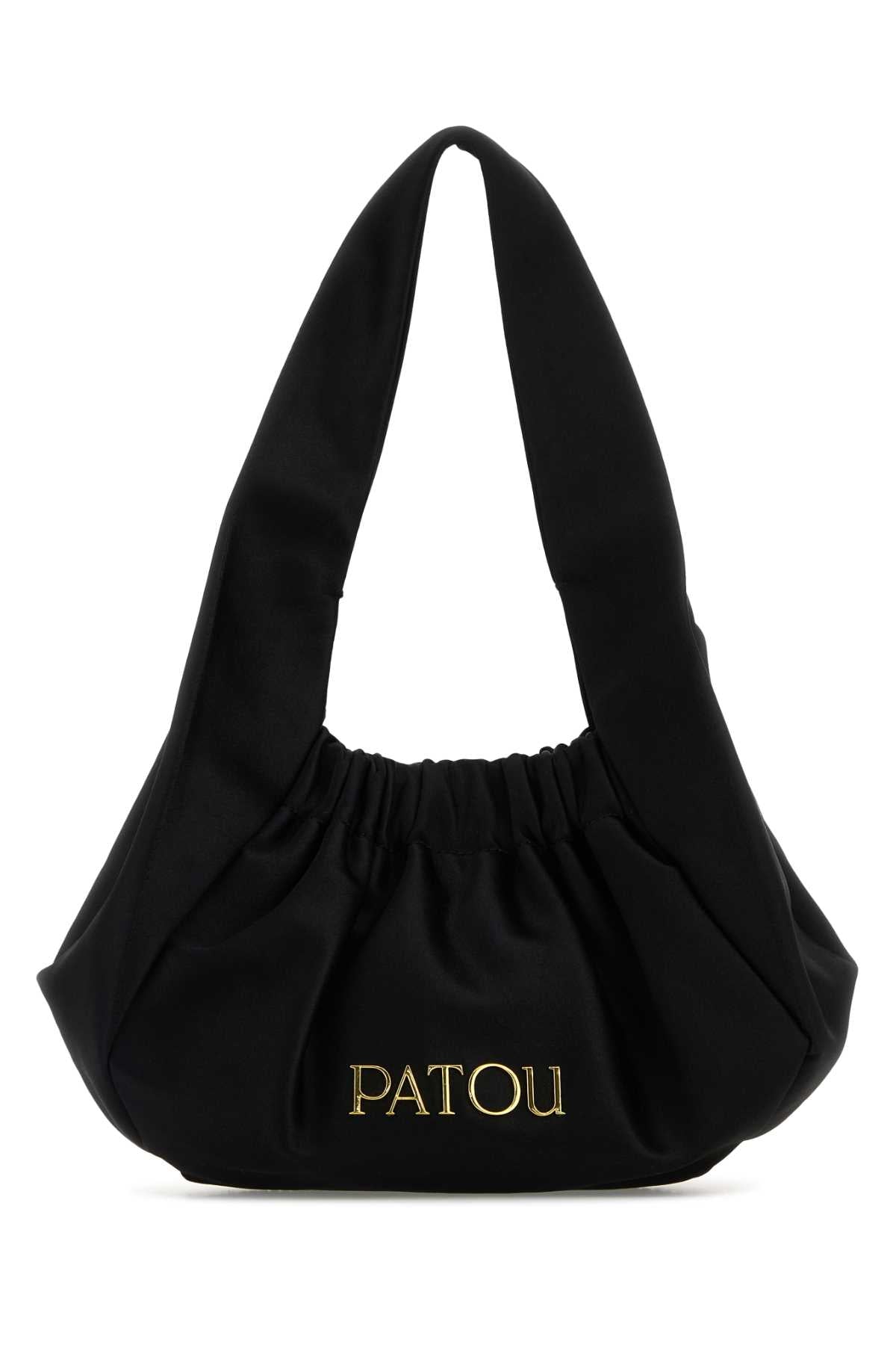 PATOU Mini Satin Le Biscuit Handbag - 19cm x 19cm x 4cm
