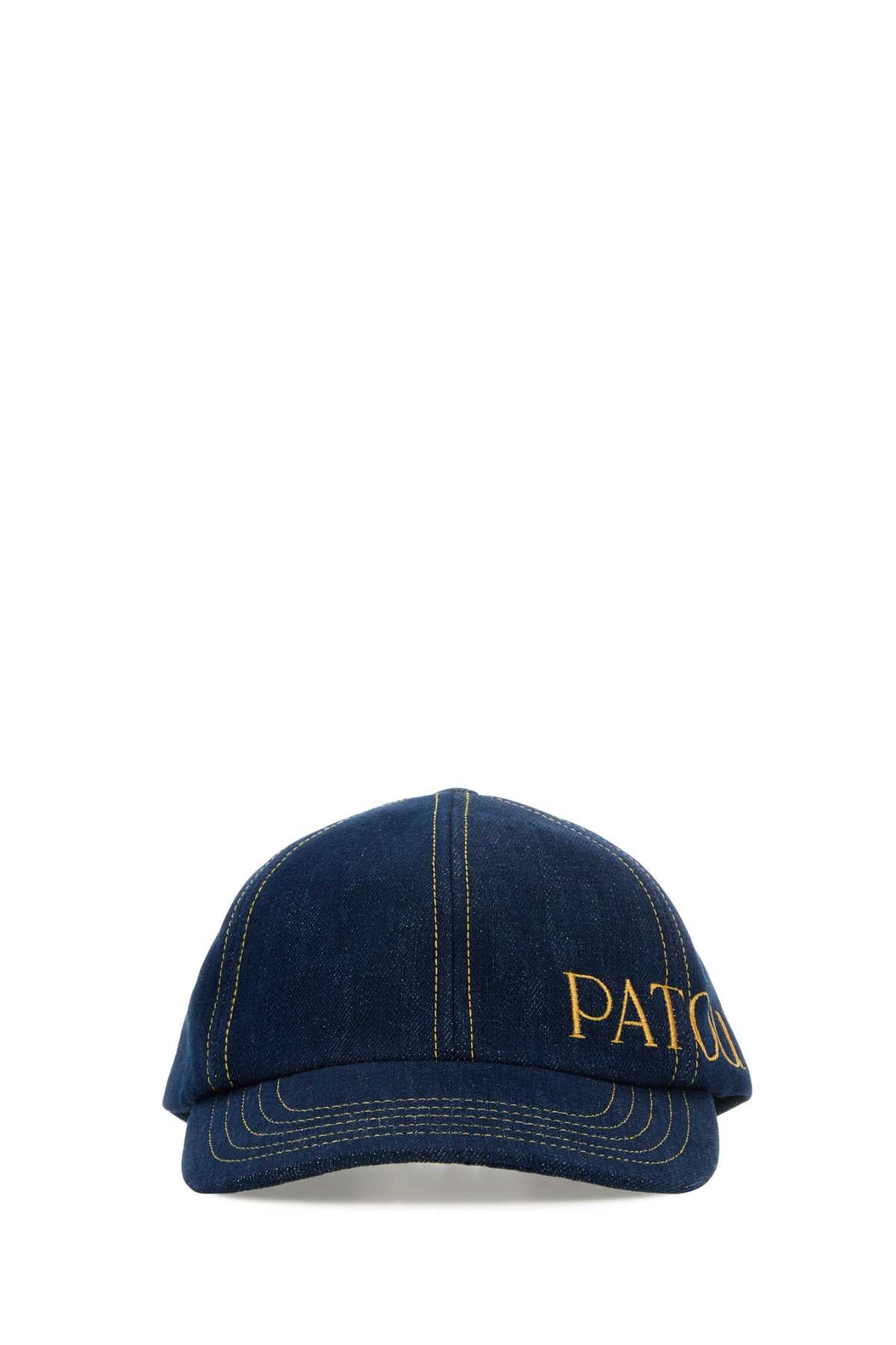 PATOU Denim Baseball Cap - Perfect for Spring Style
