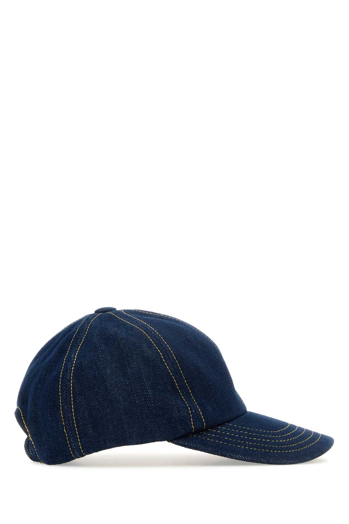PATOU Denim Baseball Cap - Perfect for Spring Style