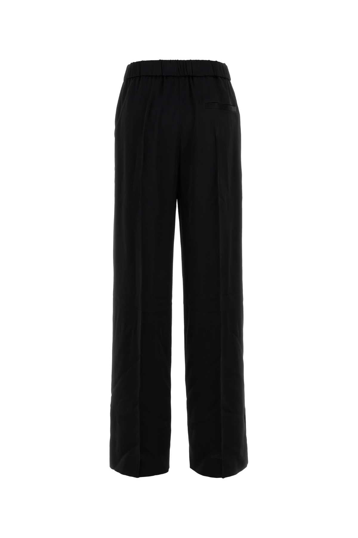 JIL SANDER Satin Wide-Leg Pants
